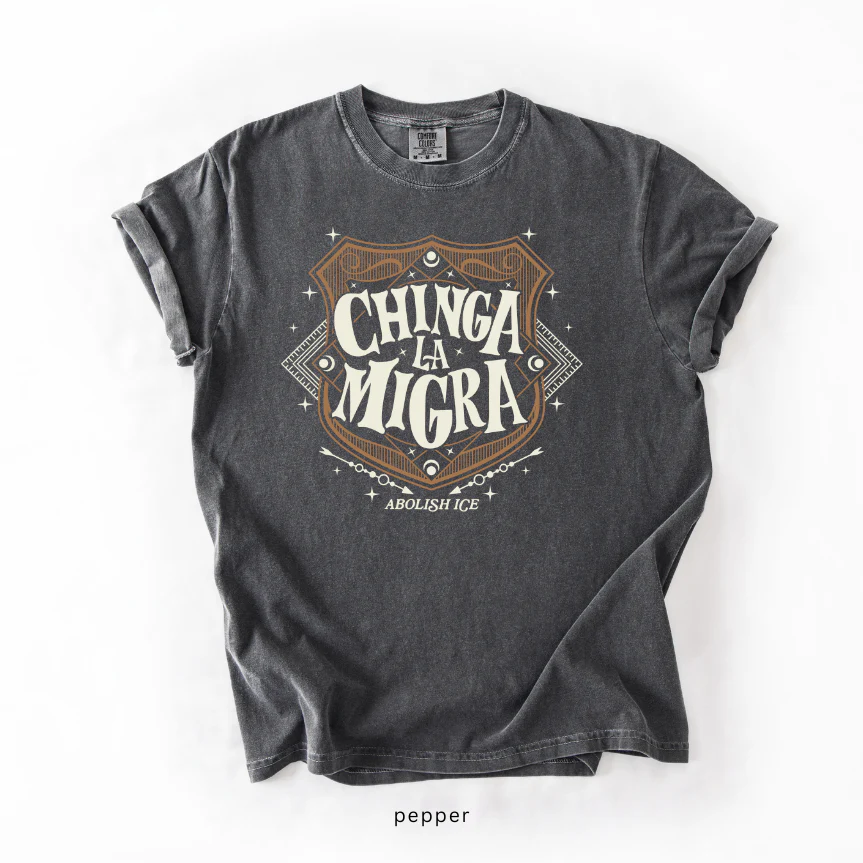 Chinga La Migra Abolish Ice Shirt - Image 6