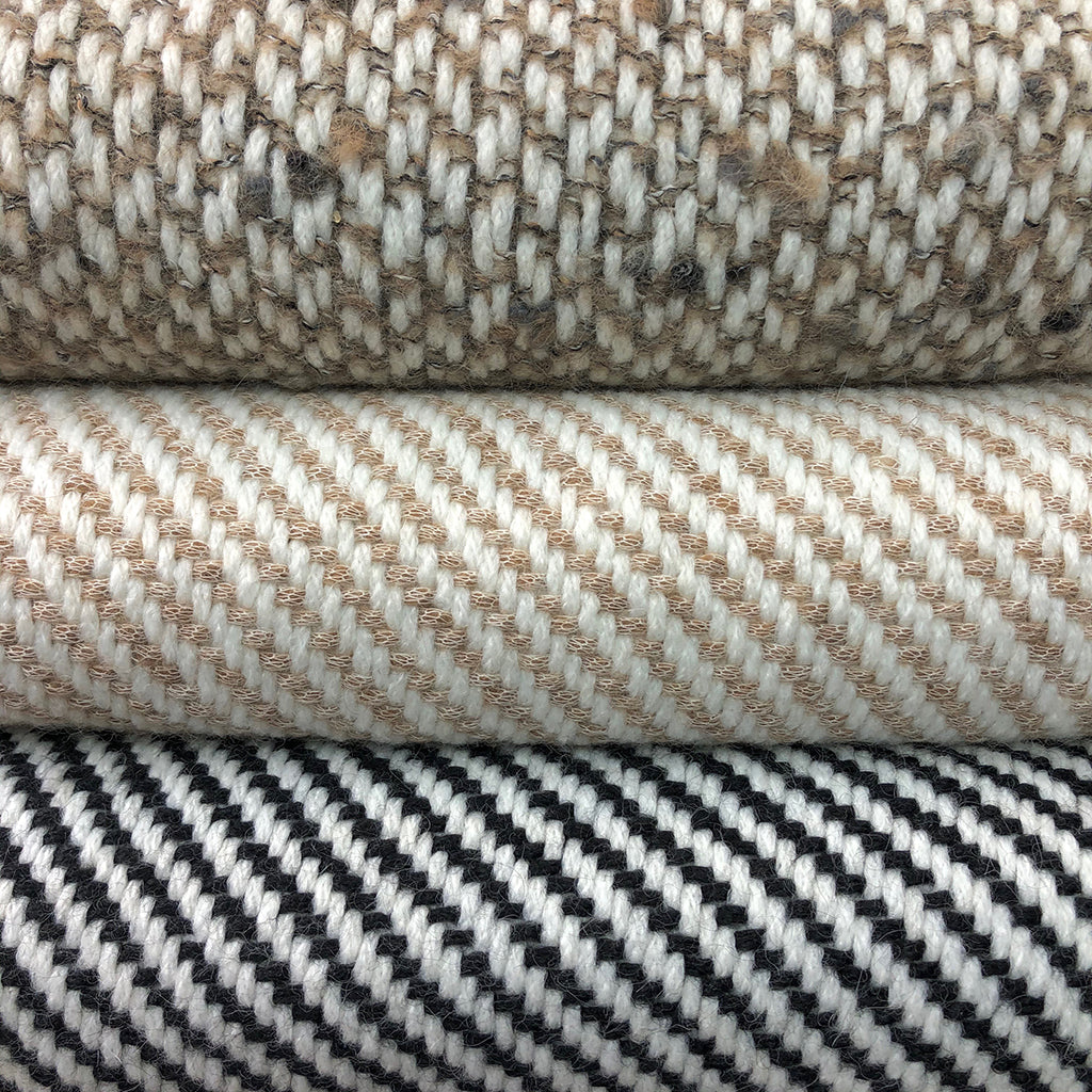 Chunky Camel Stripe Alpaca Throw - Image 5