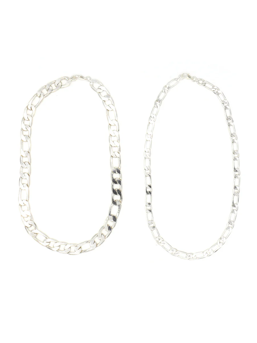 Chunky Chain Layering Necklace - Image 3