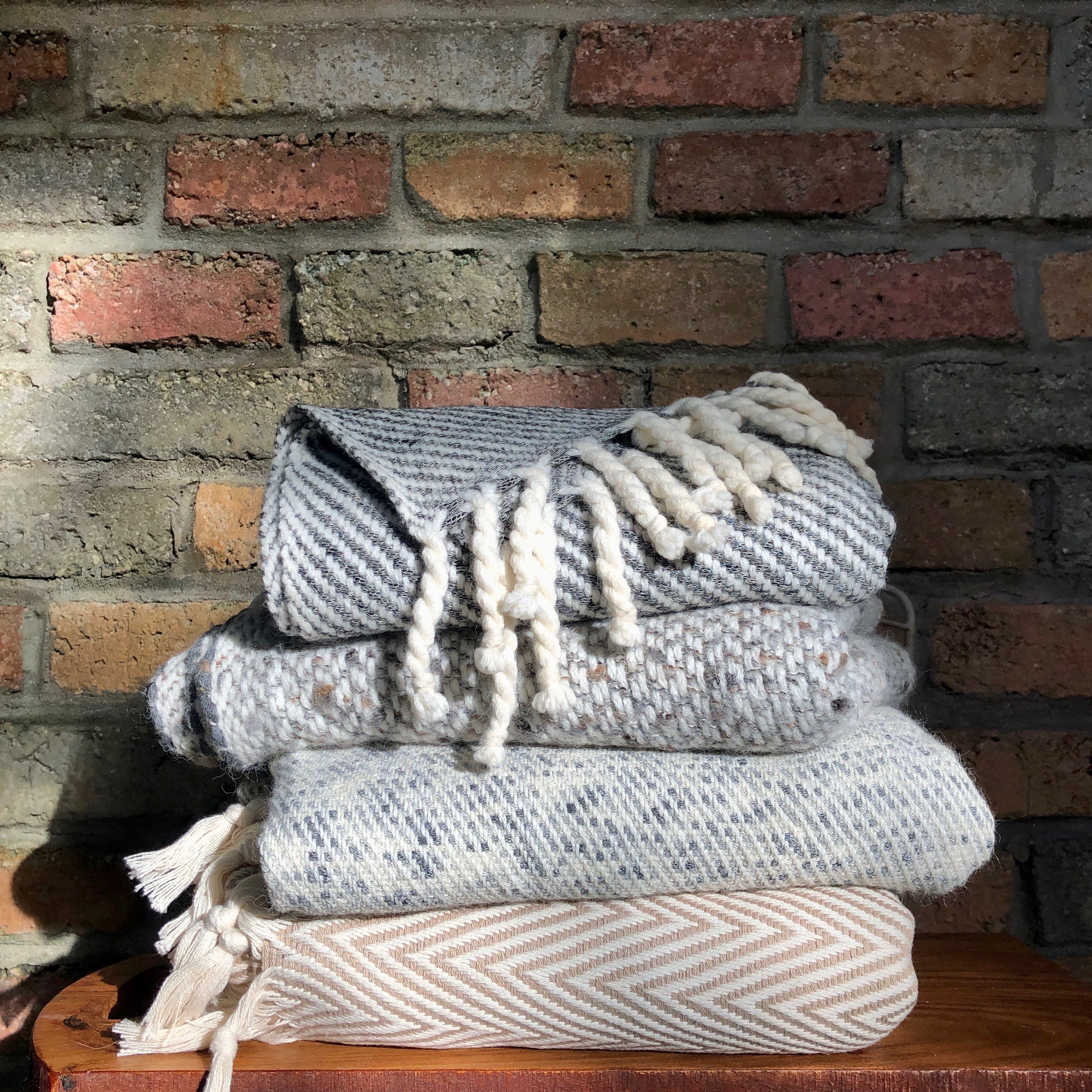 Chunky Chevron Turkish Throw - Image 4