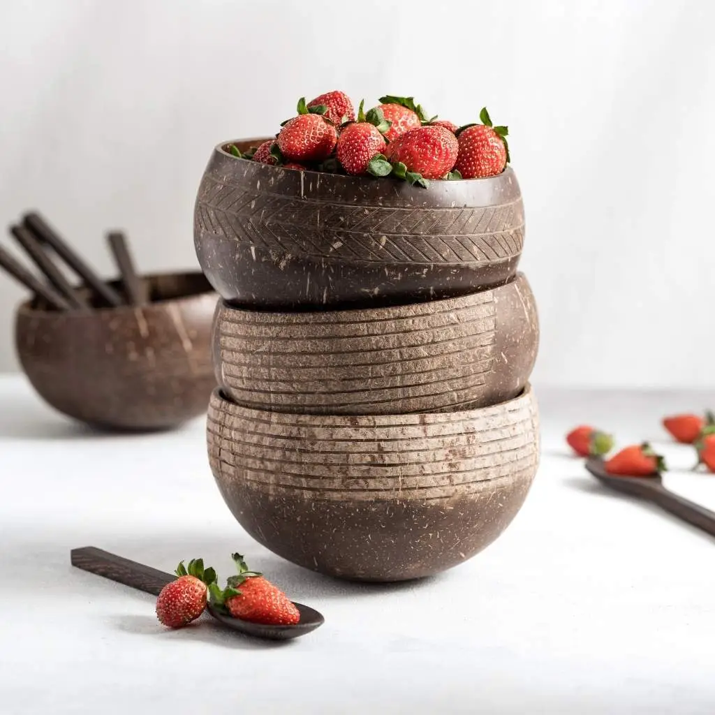 Classic Coconut Bowl & Spoon - Image 2
