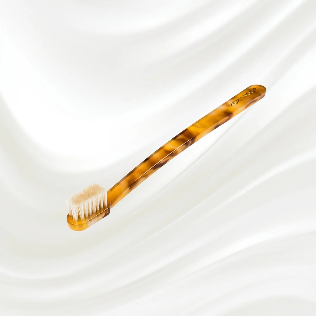 Coccola Natural Bristle Toothbrush - Medium | Luxury Cellulose Acetate - Image 18