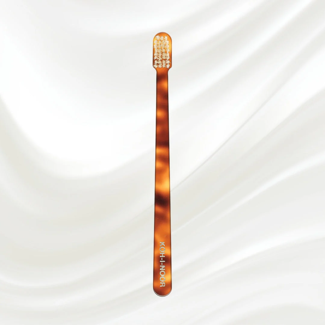 Coccola Natural Bristle Toothbrush - Medium | Luxury Cellulose Acetate - Image 6