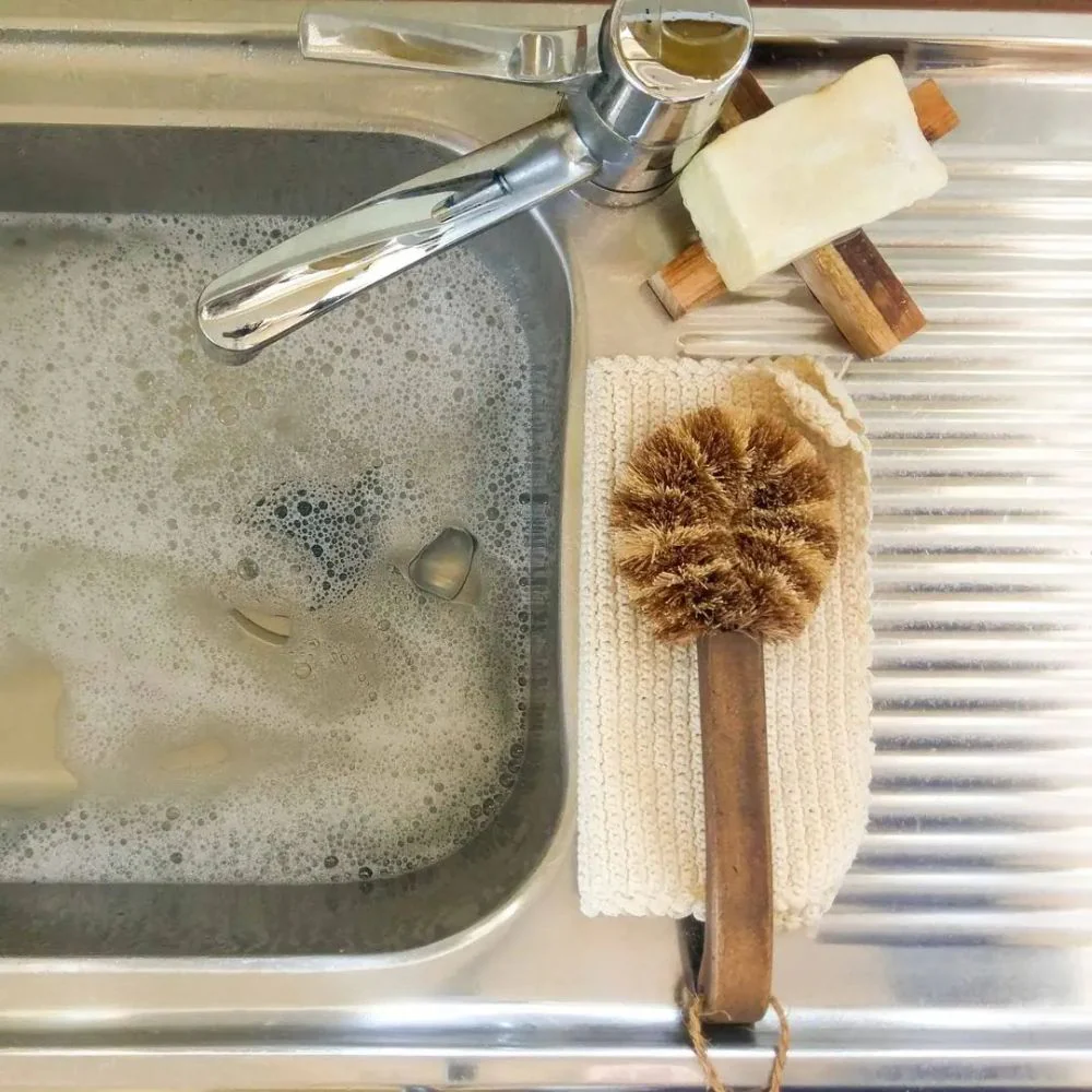 Coconut Fiber Eco Max Premium Dish Brush - Image 3