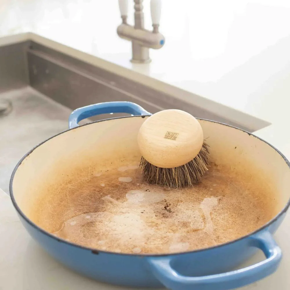 Coconut Fiber Eco Max Scrub It Round Brush - Image 2