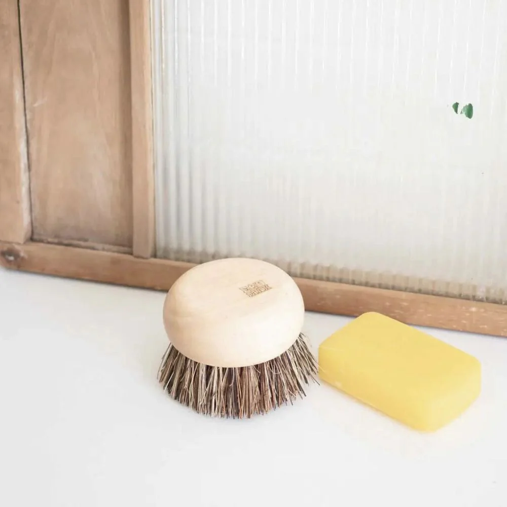 Coconut Fiber Eco Max Scrub It Round Brush - Image 3