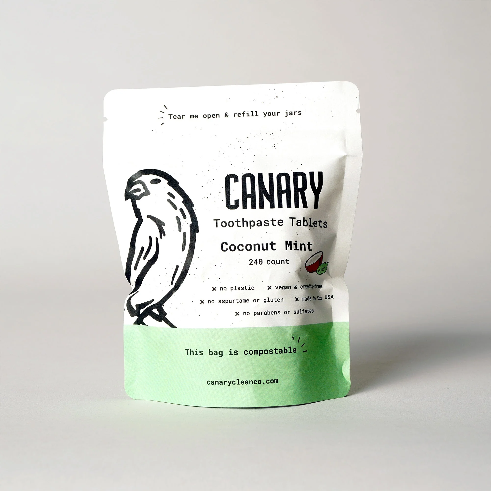 Coconut Mint Toothpaste Tablets - Image 13