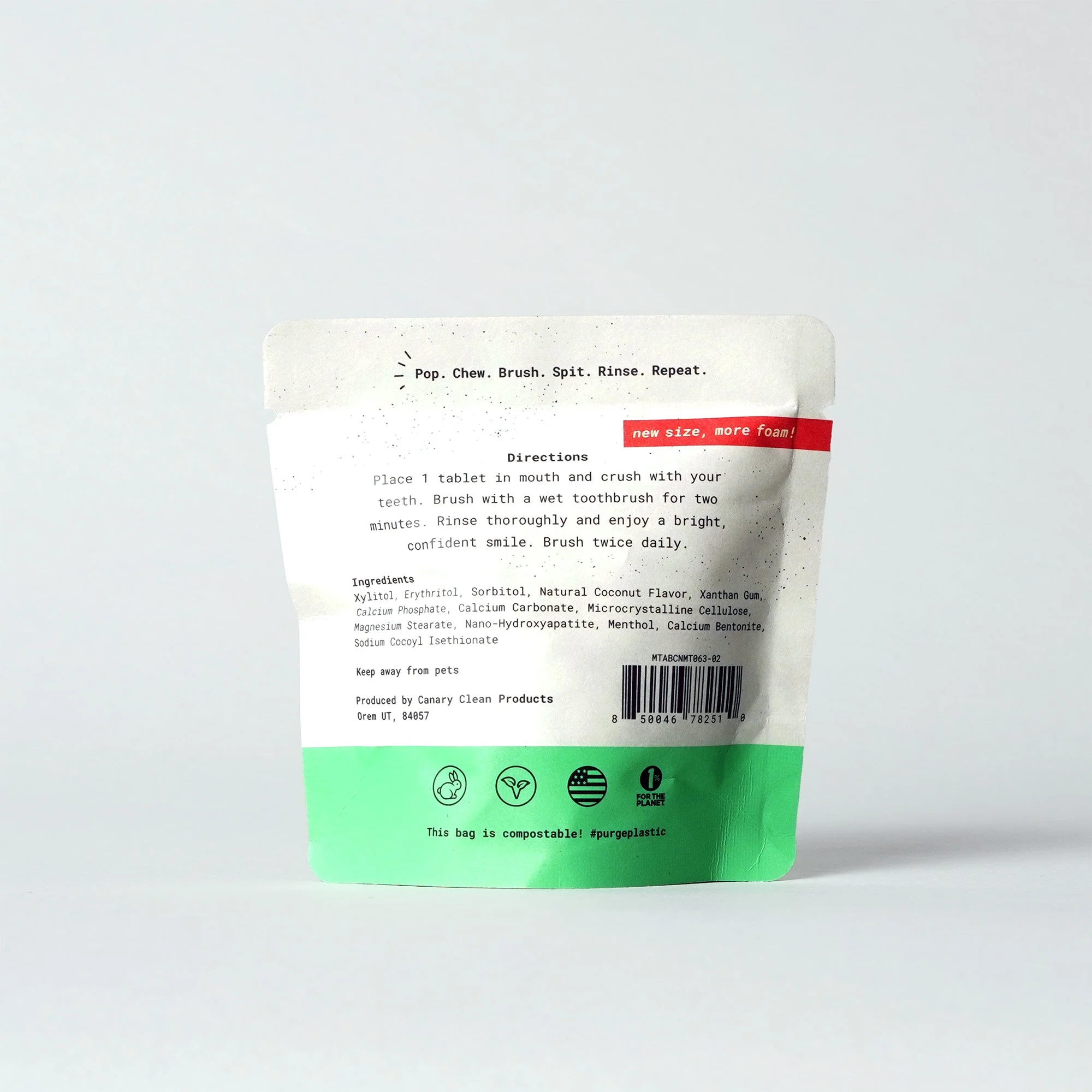 Coconut Mint Toothpaste Tablets - Image 5