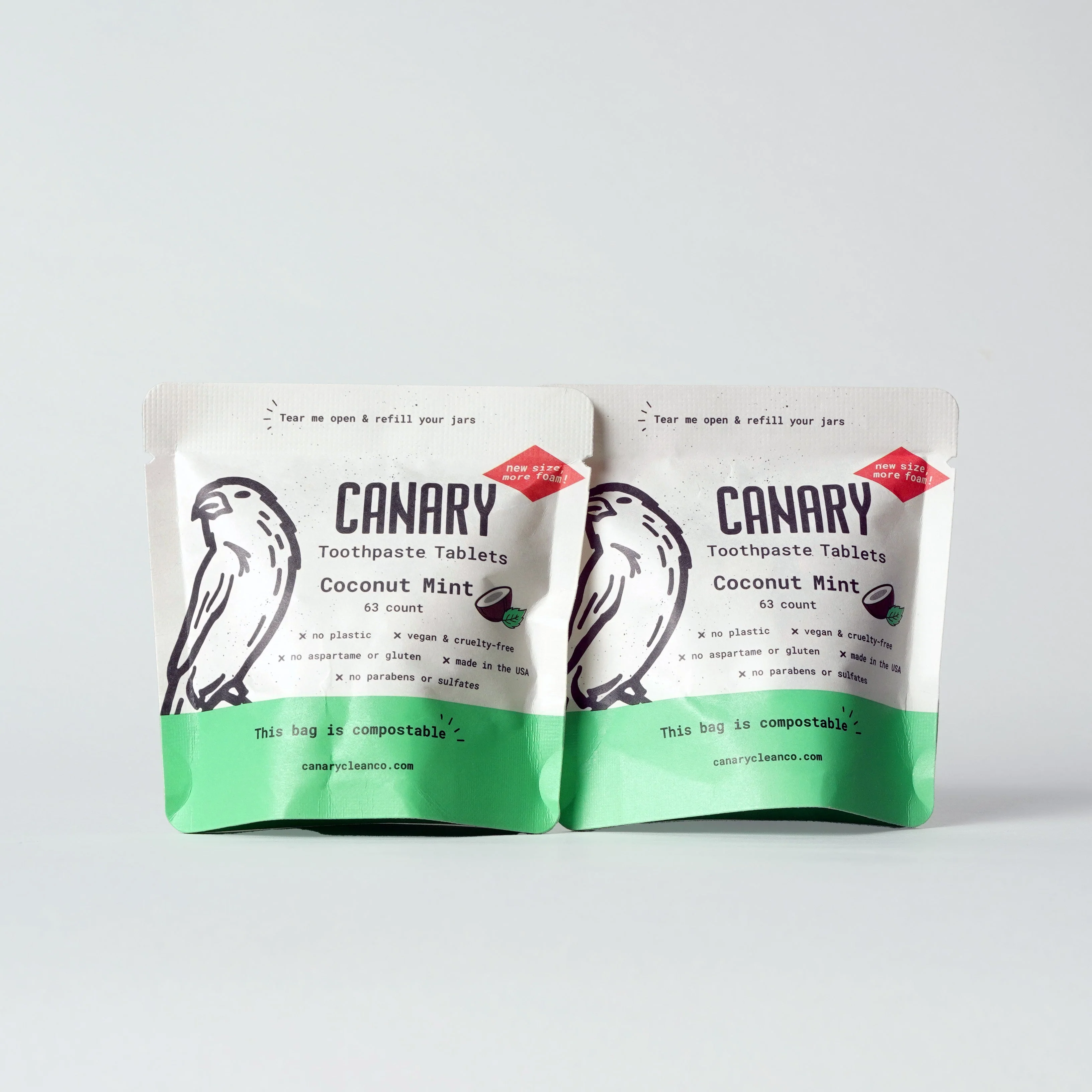 Coconut Mint Toothpaste Tablets - Image 8