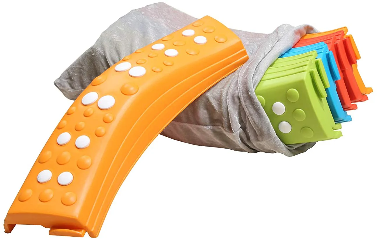 Colored Wavy Circle Balance Beams Stepping Stones for Kids, 8 Pc. Set - Image 8