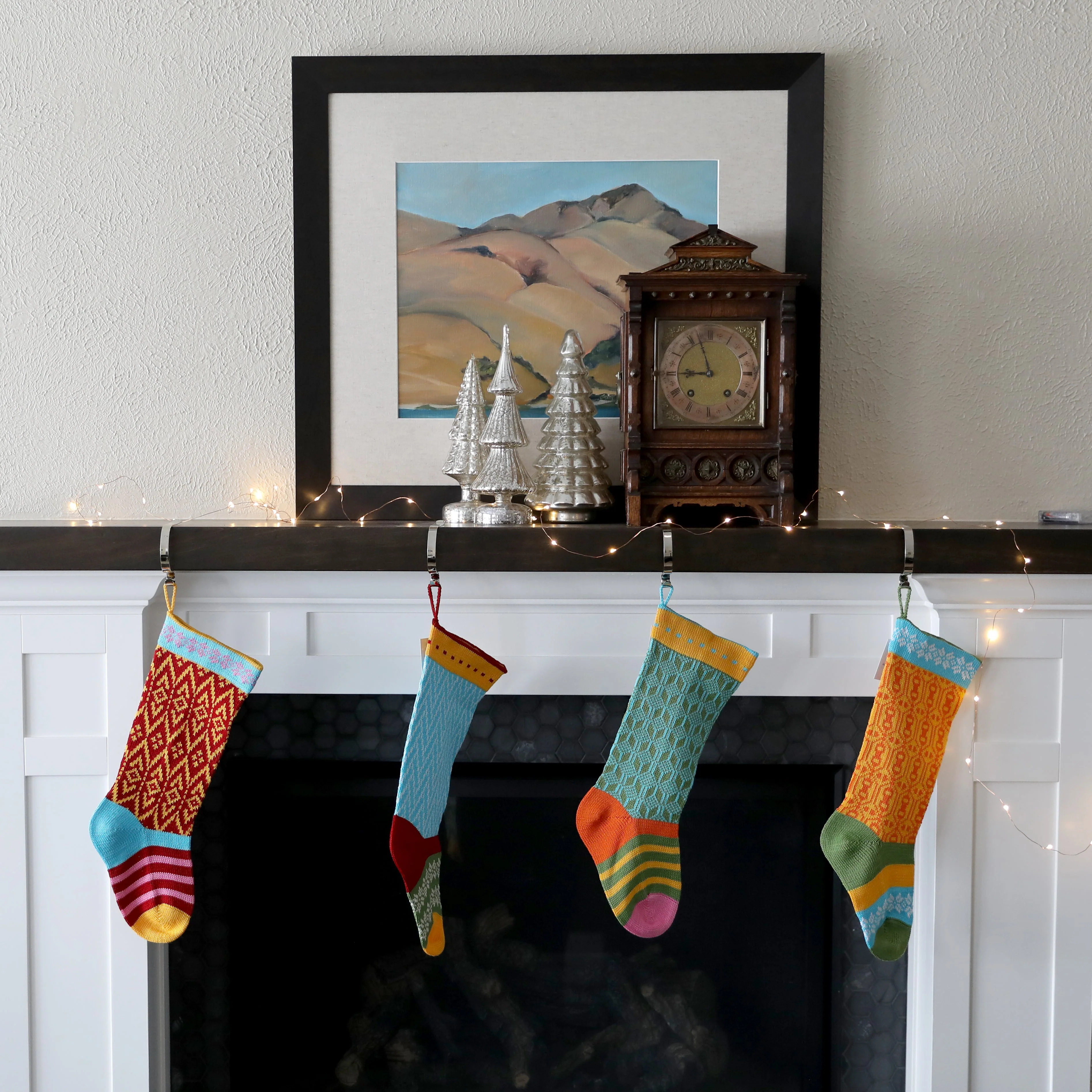 Colorful Stocking, Yellow - Image 4