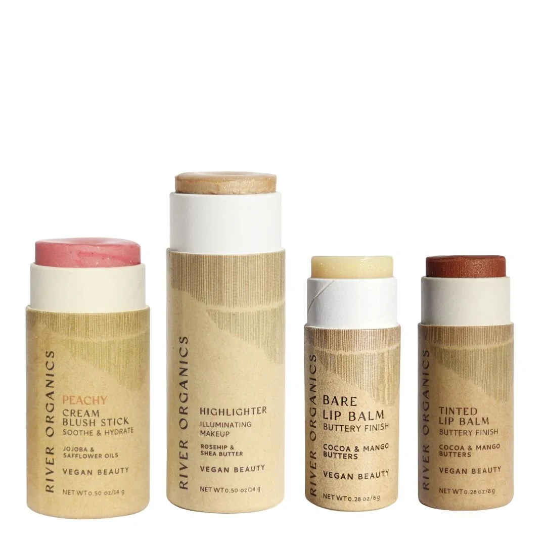 Makeup Color Set by Tone with Blush, Highlighter + Two Lip Products - Image 3
