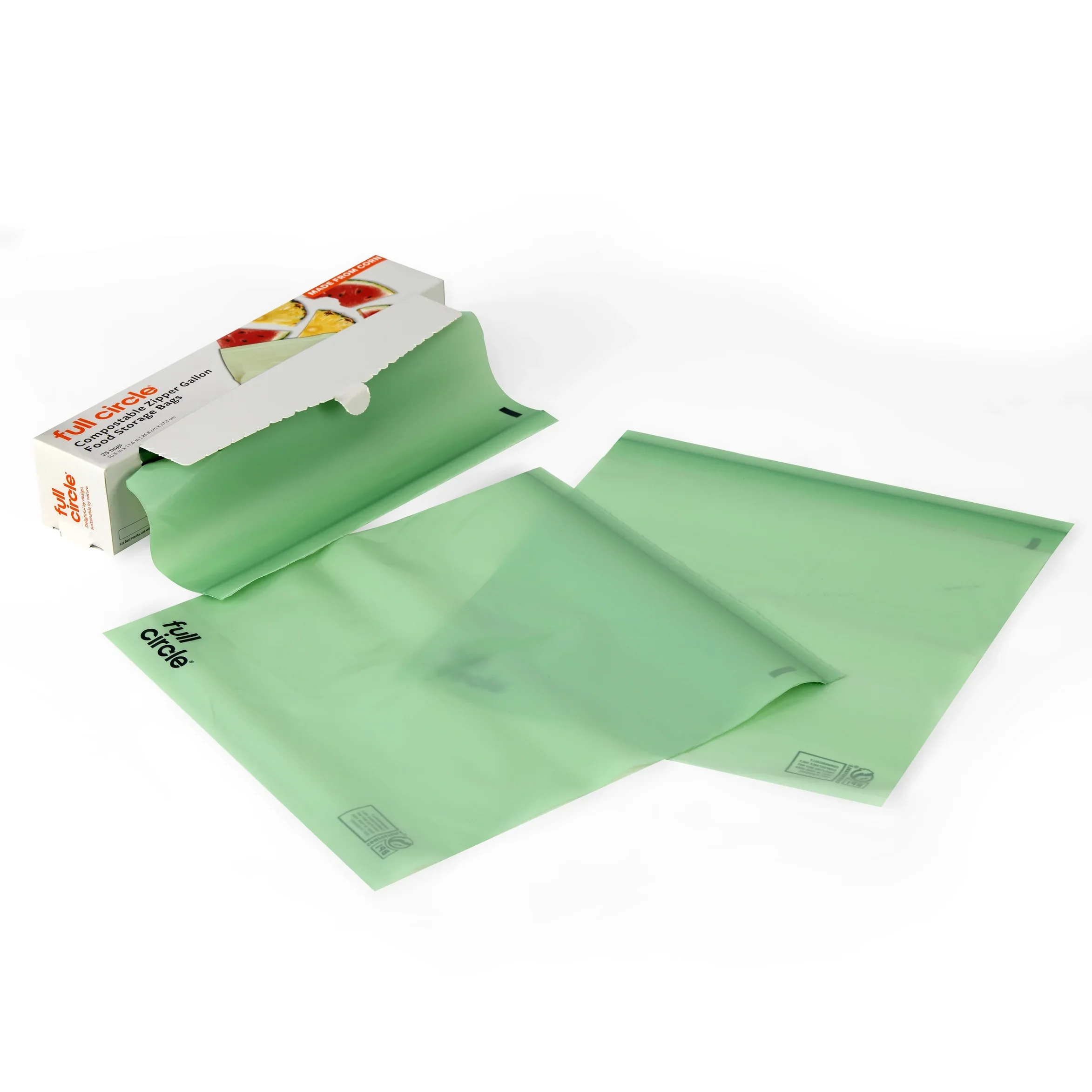 Compostable Gallon Storage Bags (25pk) - Image 2