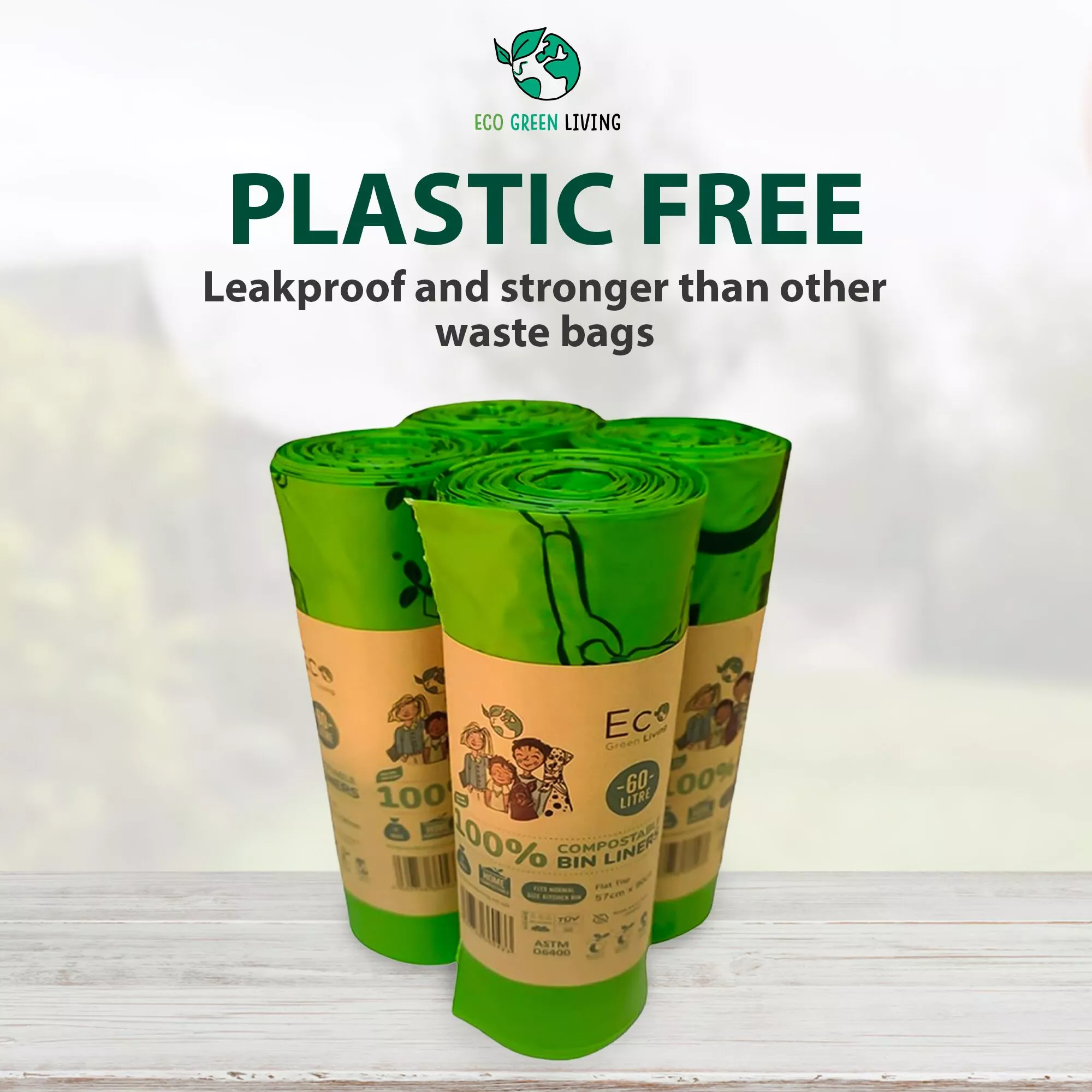 Compostable Kitchen Waste Bags - Image 2