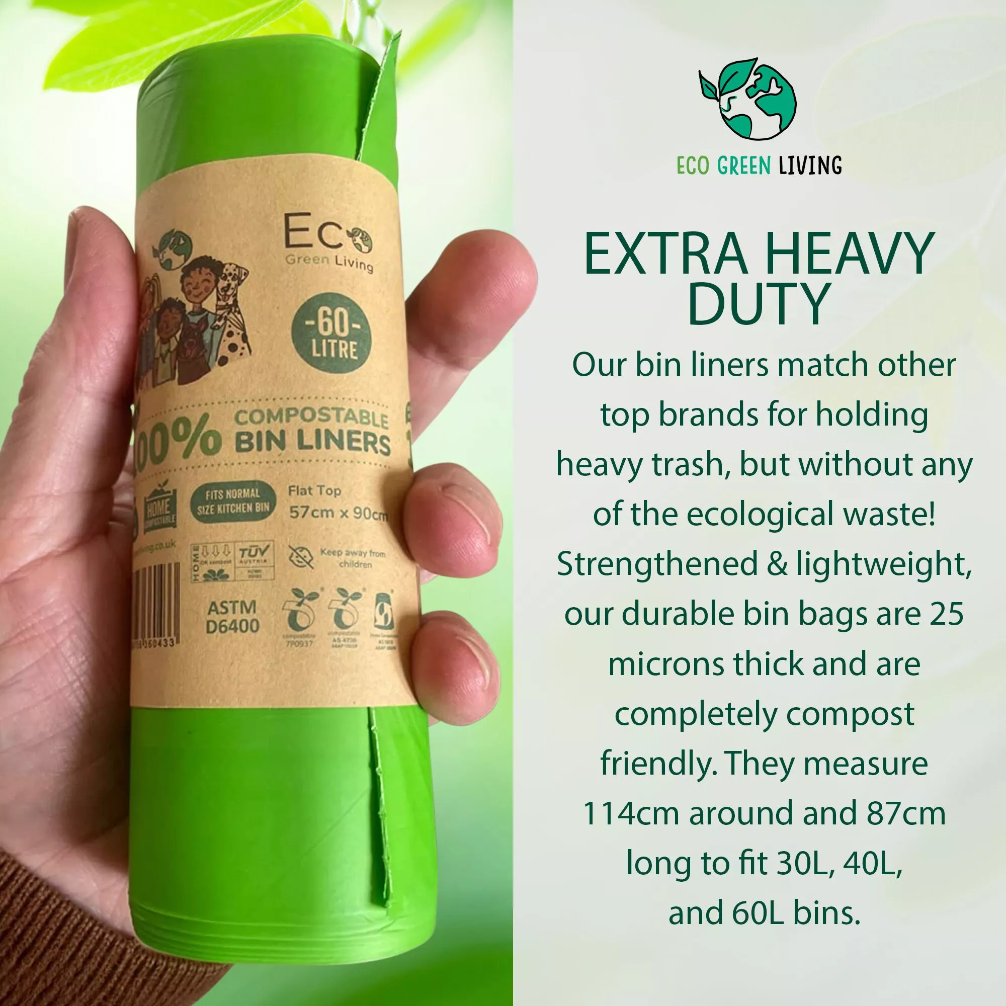 Compostable Kitchen Waste Bags - Image 6
