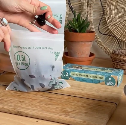 Compostable Resealable Bags - Image 5