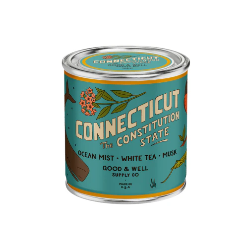 Connecticut State Candle
