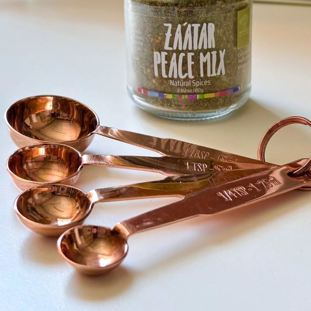 Copper Plated Measuring Spoons Set - Image 2