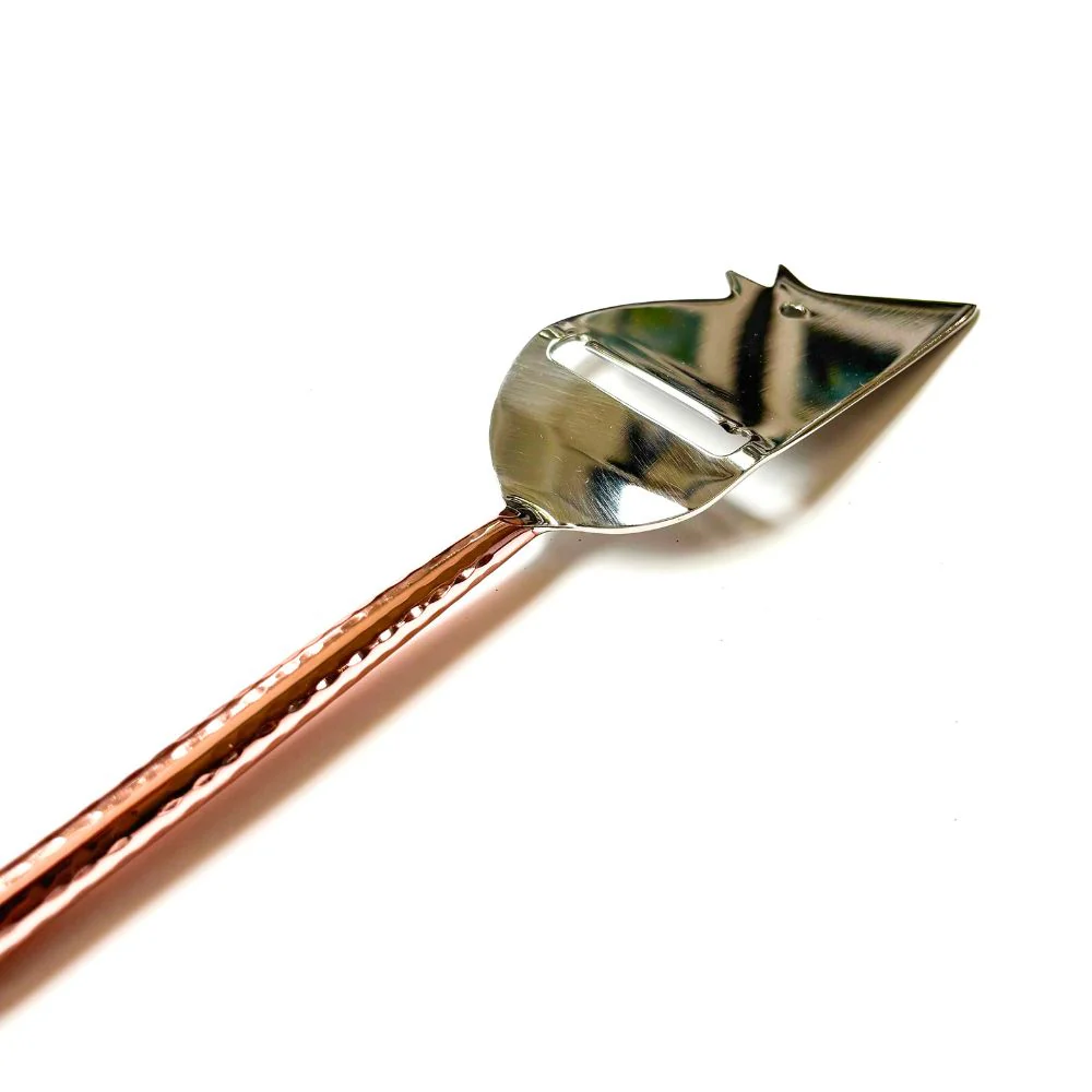 Copper & Silver Mouse Cheese Knife - Image 3
