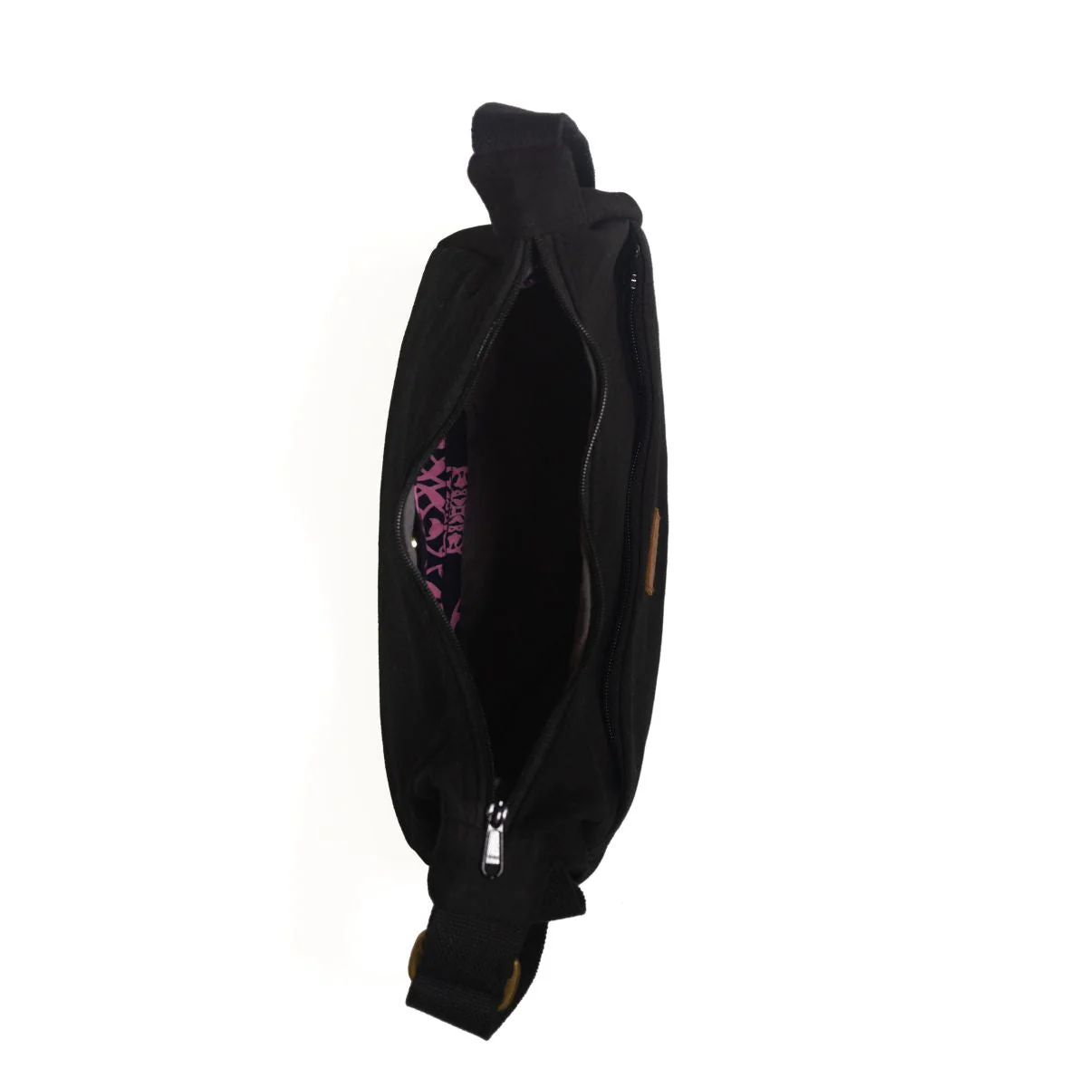 Crescent Canvas Crossbody Shoulder Bag for Women - Image 14