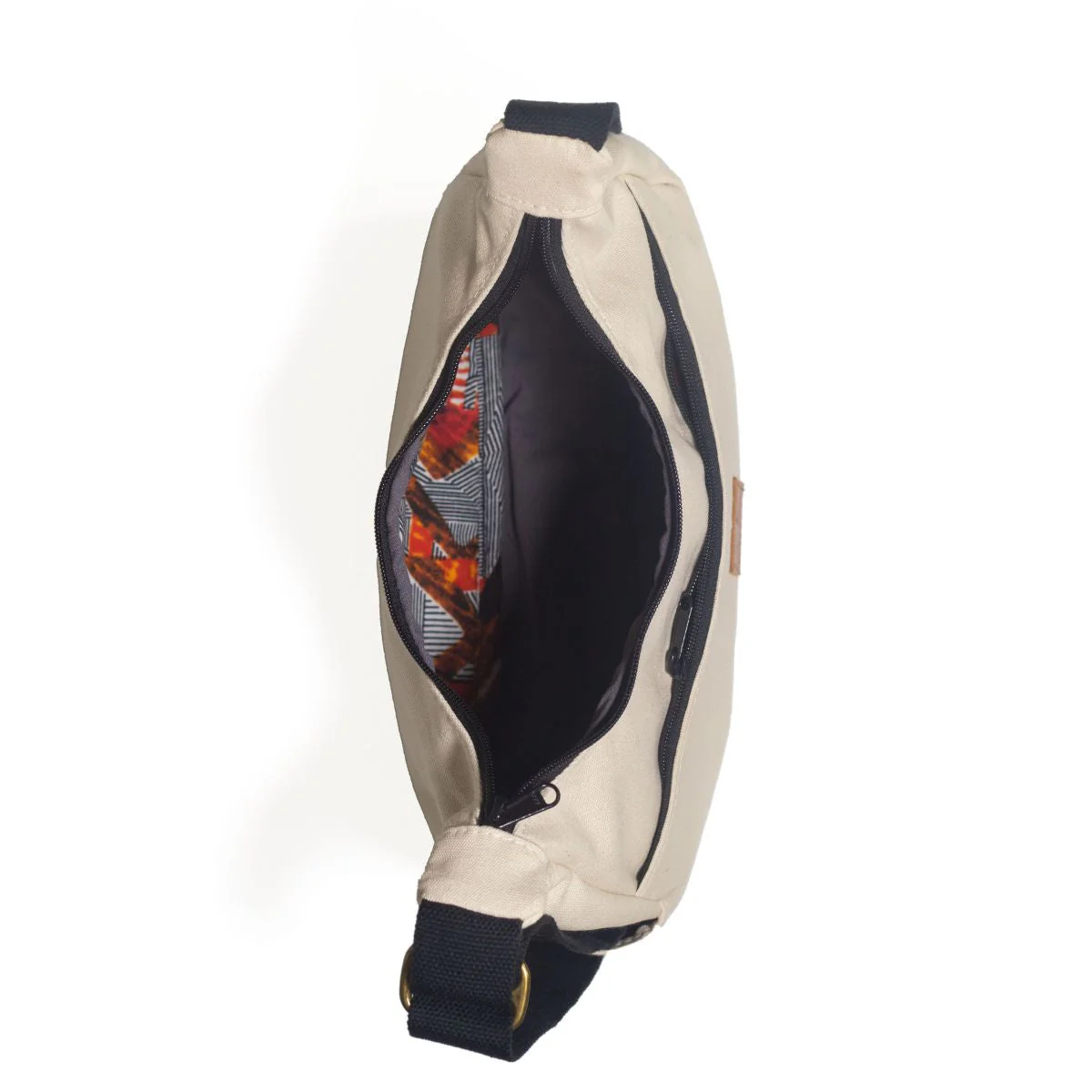 Crescent Canvas Crossbody Shoulder Bag for Women - Image 17