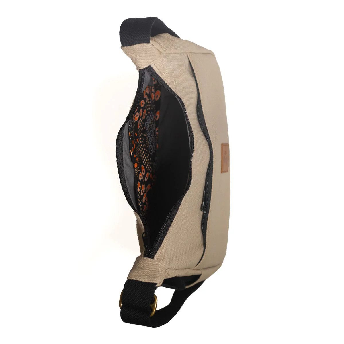 Crescent Canvas Crossbody Shoulder Bag for Women - Image 24