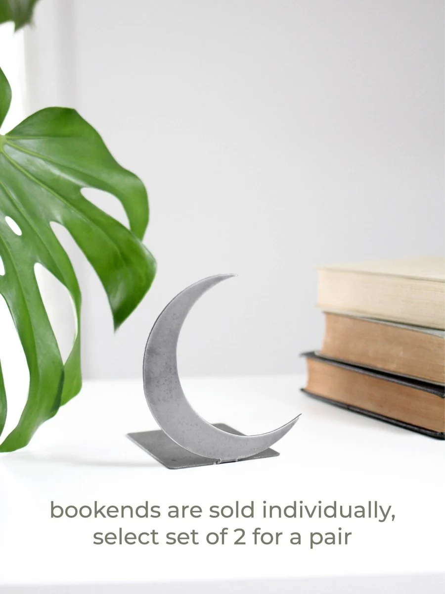 Crescent Moon Bookend - Image 2