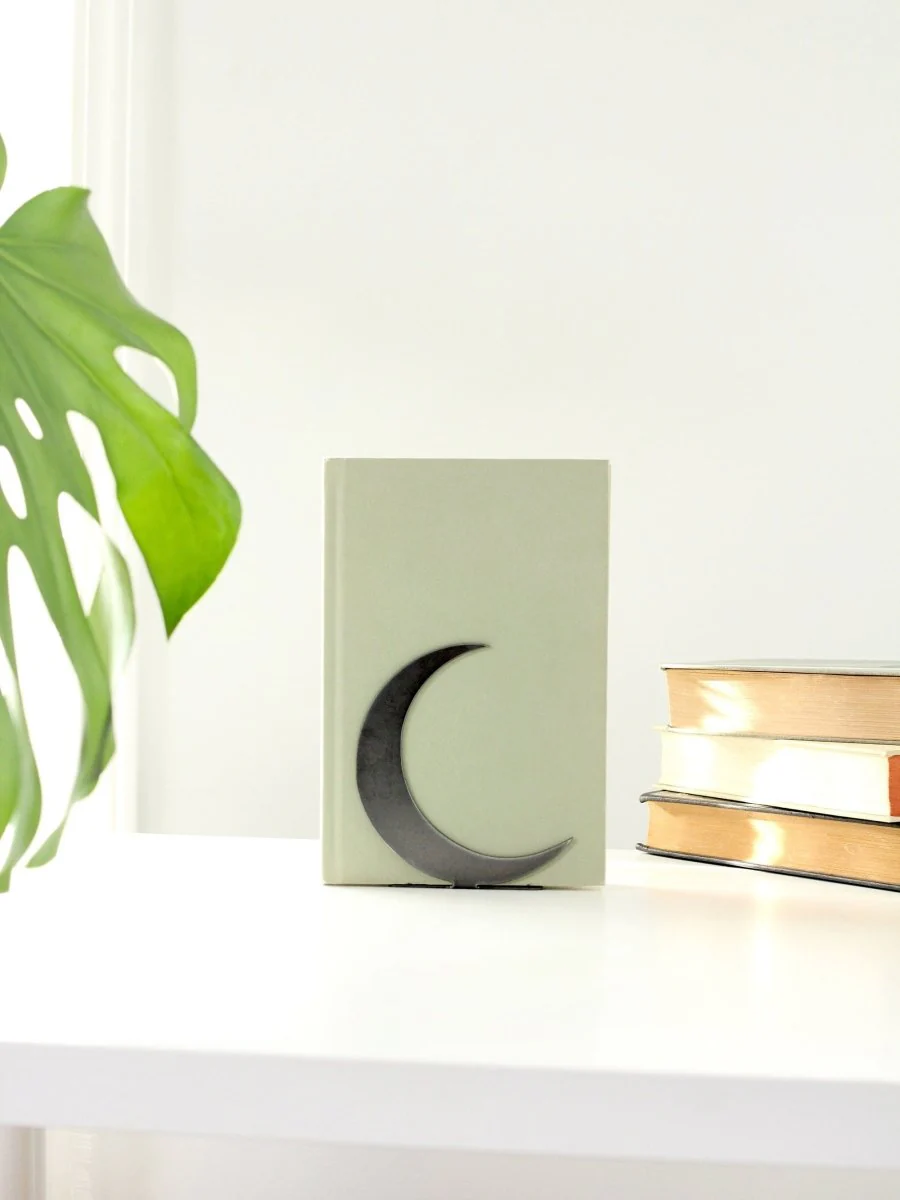 Crescent Moon Bookend - Image 3