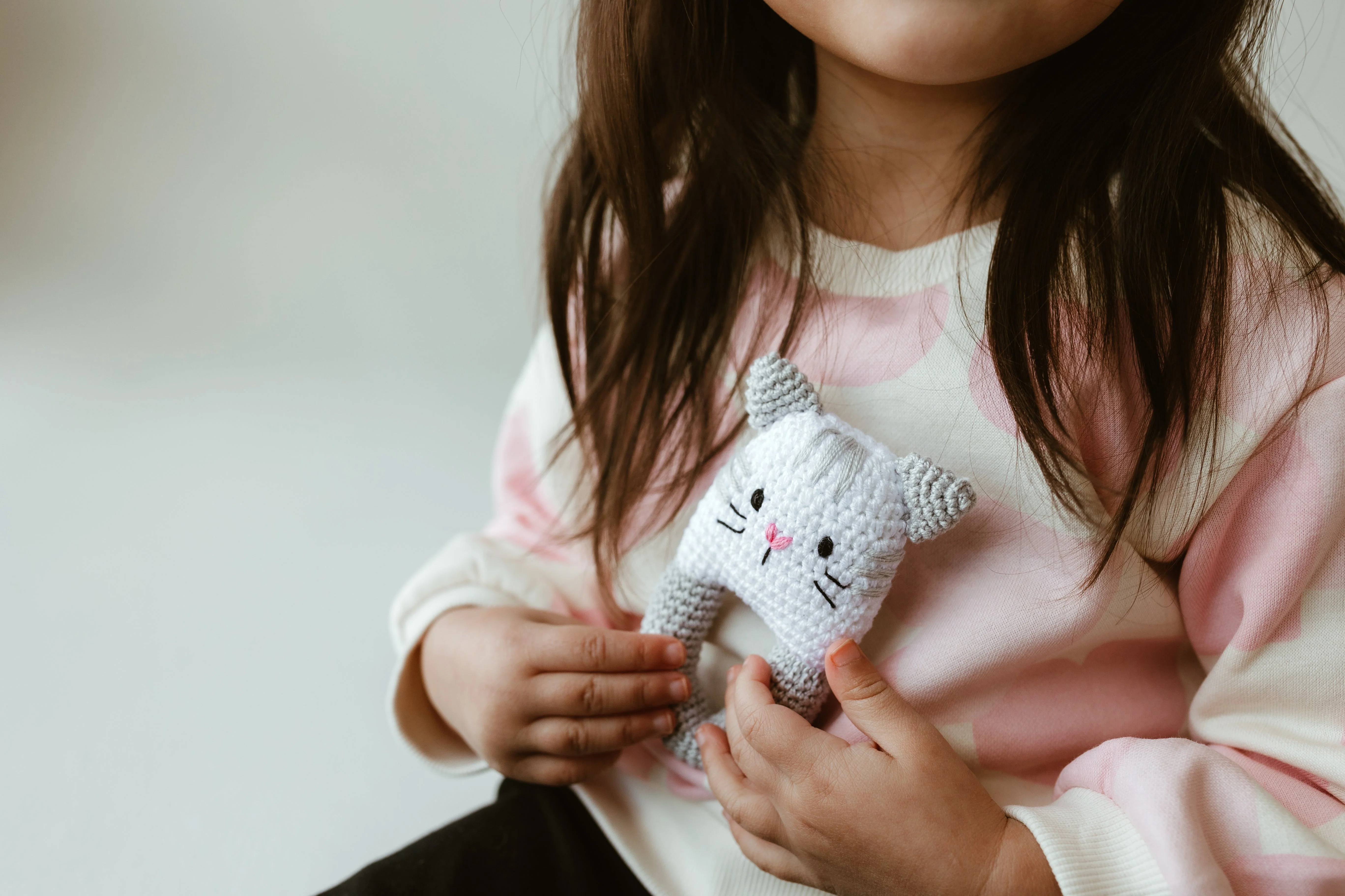 Crochet Cat Baby Toy - Image 2
