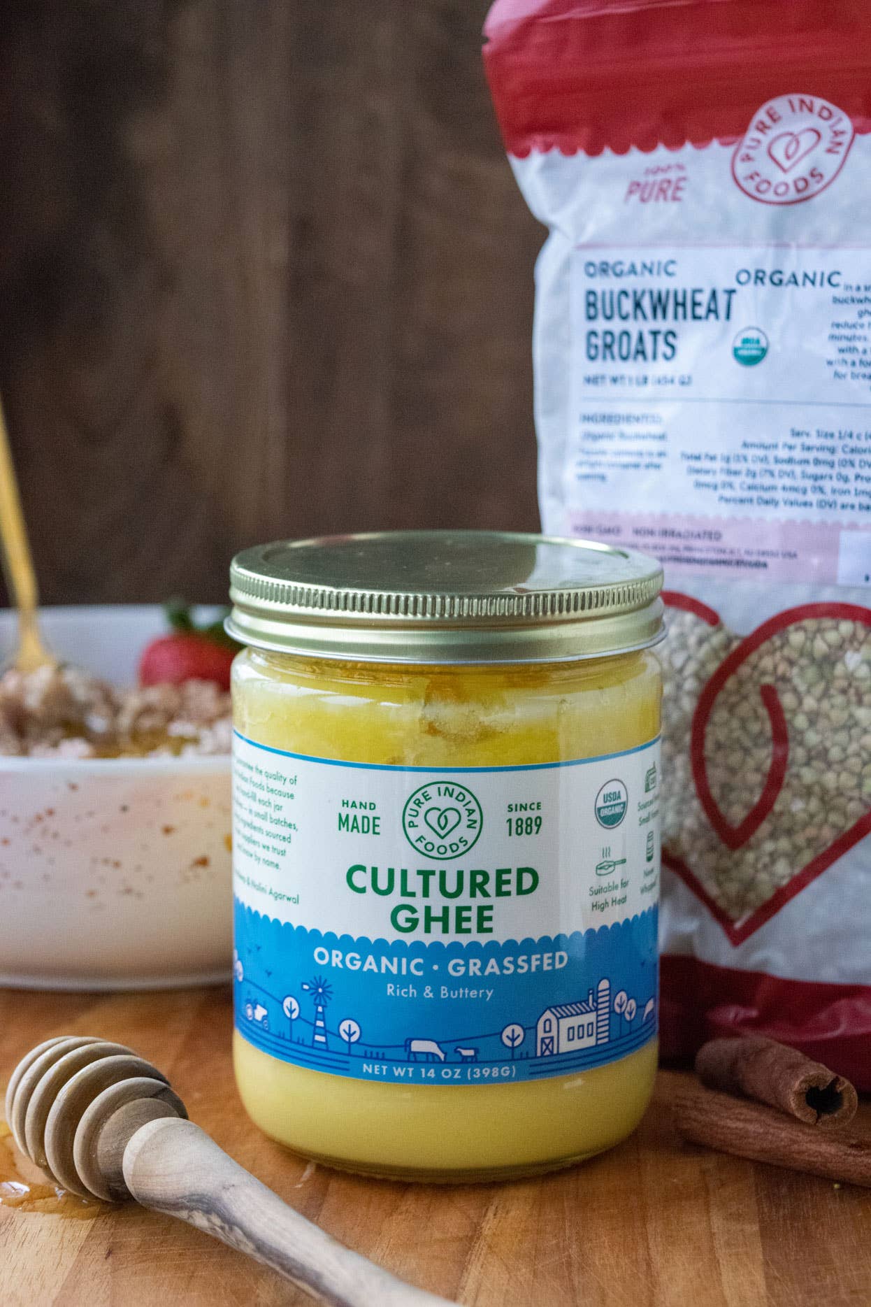 Cultured Ghee, Grassfed and Certified Organic - Image 3