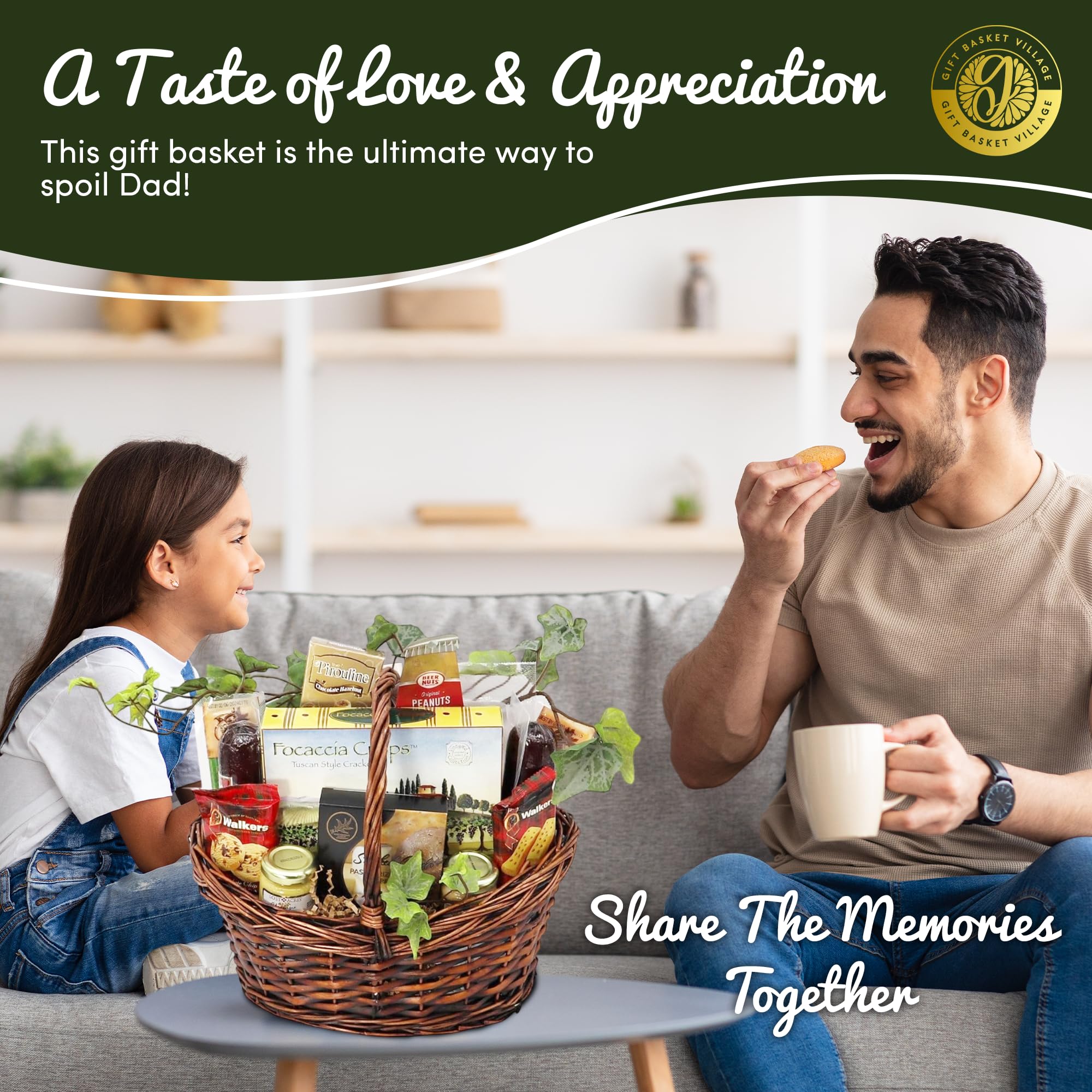 Dad's Gourmet Favorites Snack Basket - Image 5