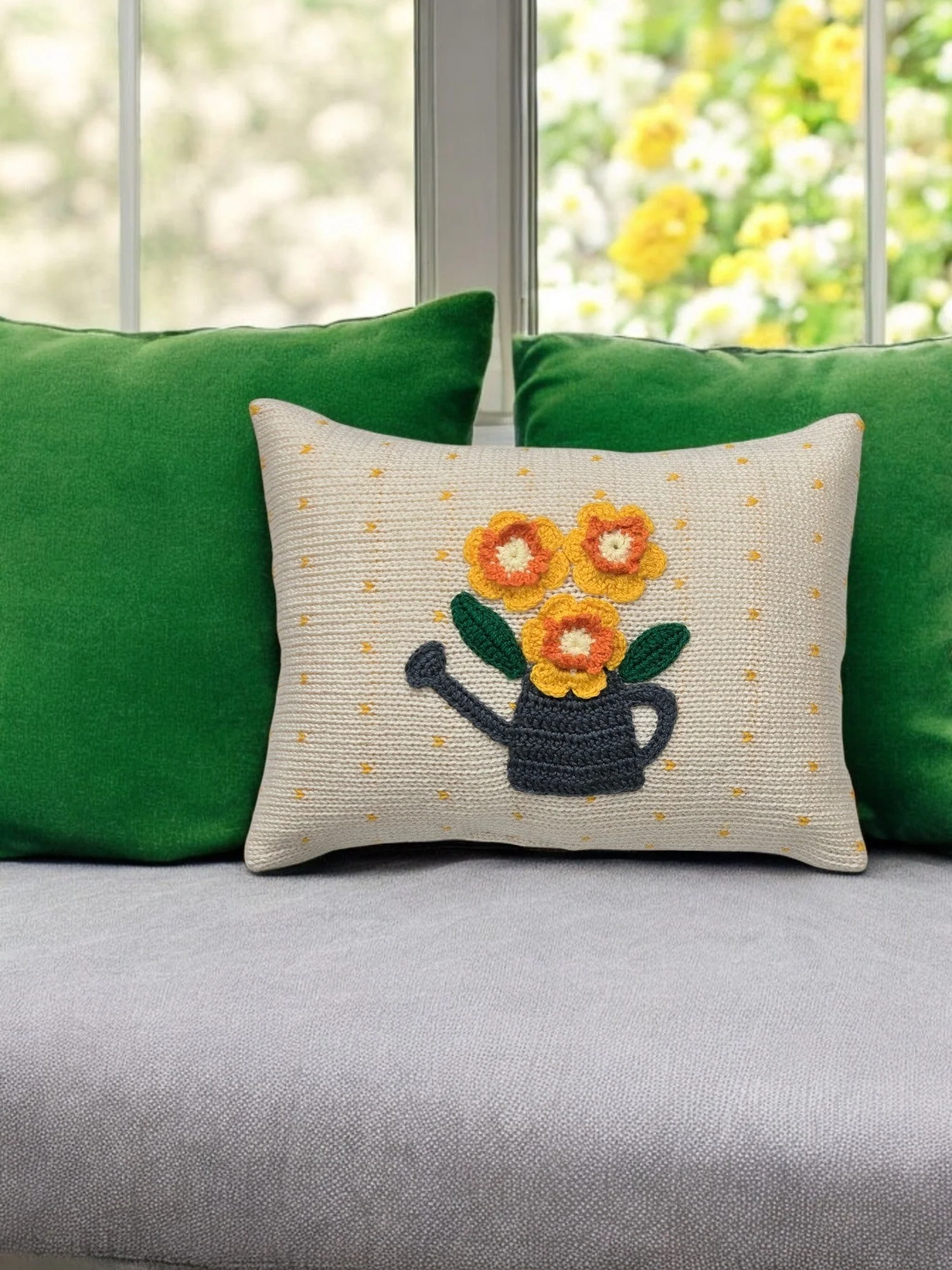 Daffodil Mini Pillow - Image 2