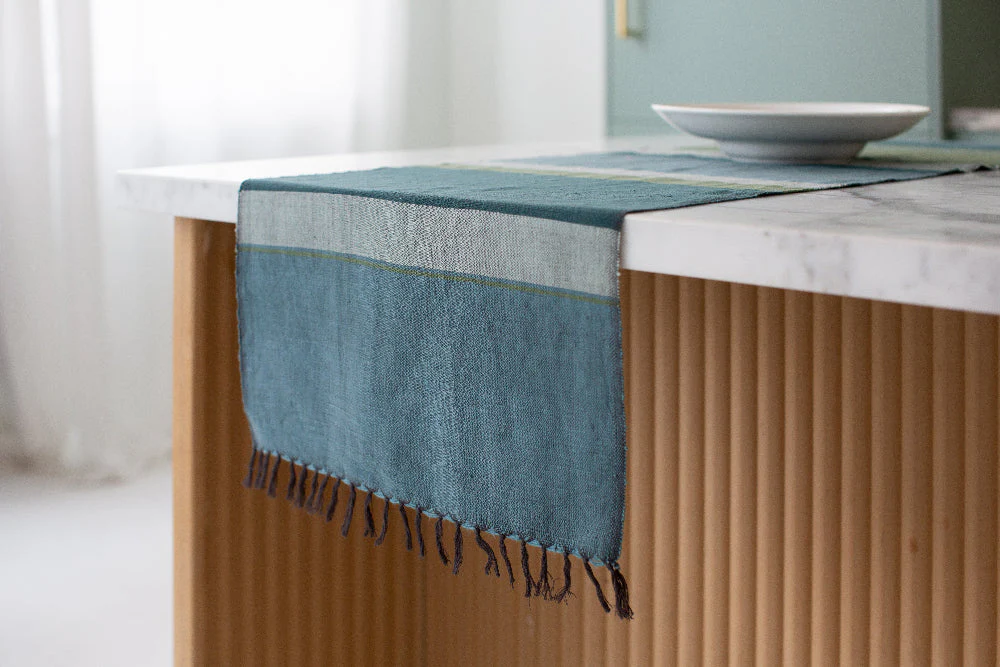 Dalol Handwoven Ethiopian Cotton Table Runner - Image 7