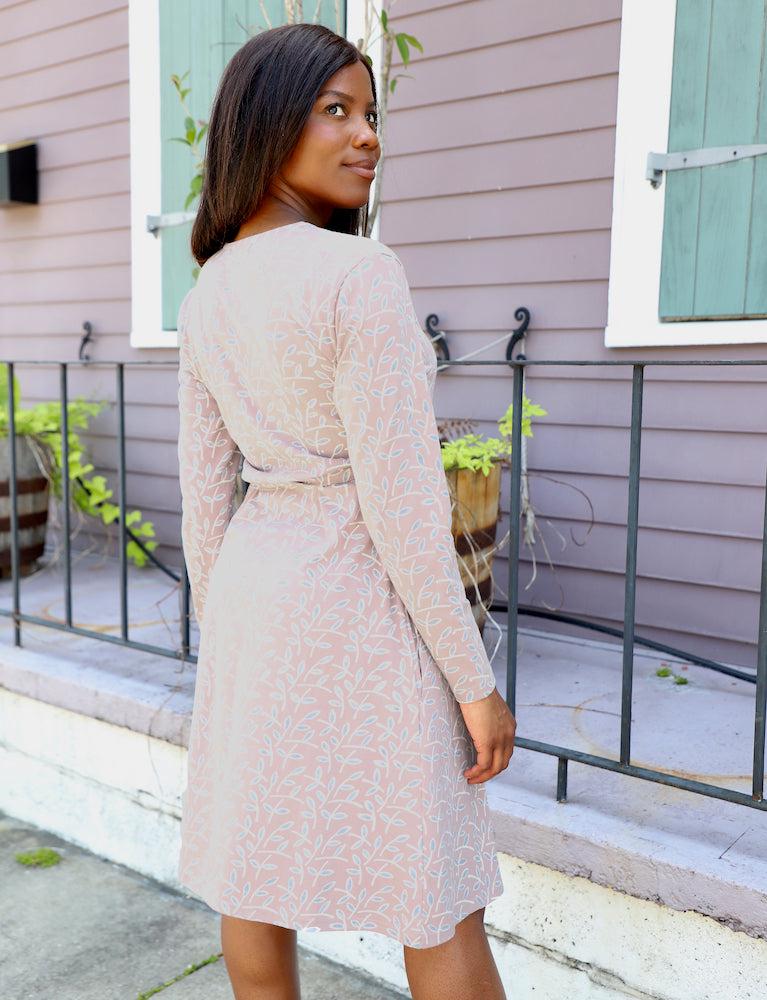 Daphne Organic Wrap Dress- FINAL SALE - Image 5