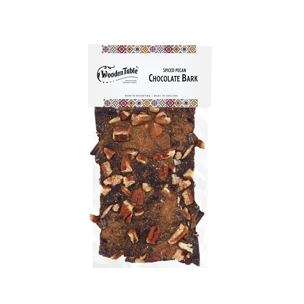 Dark Chocolate Spiced Pecan Bark - No Gluten (4 ounces) - Image 2