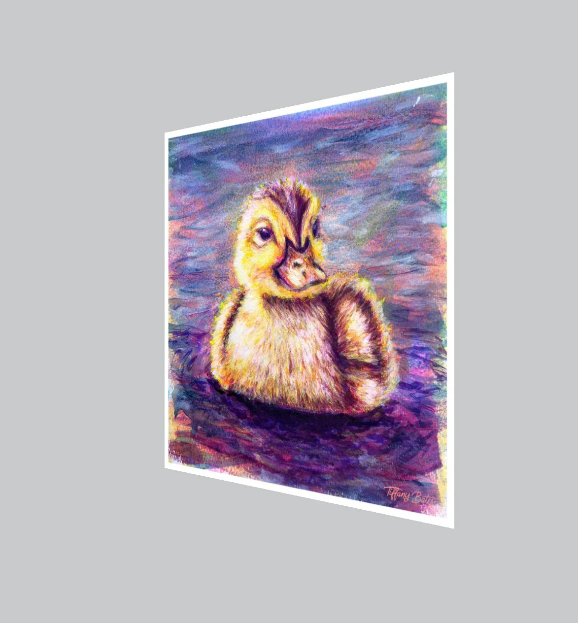 Darling Duckling - Fine Art Print - 8â x 8â - Image 2