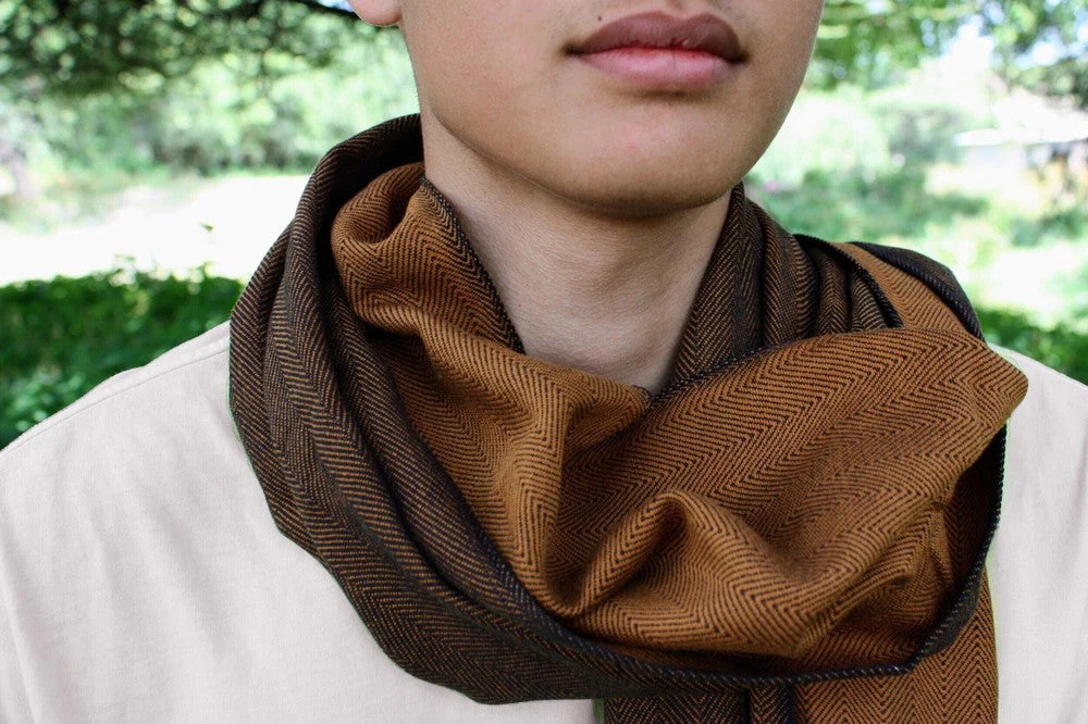 Degu Scarf Handwoven Ethiopian Cotton - Image 3