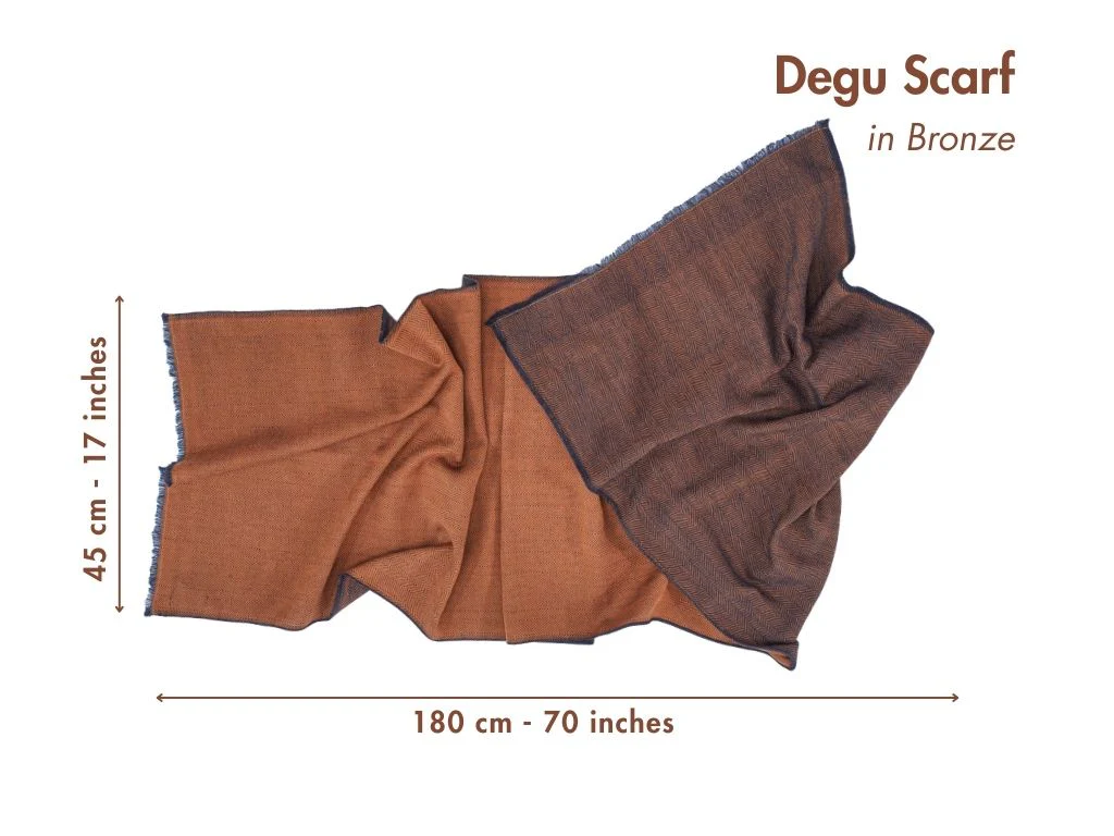 Degu Scarf Handwoven Ethiopian Cotton - Image 9