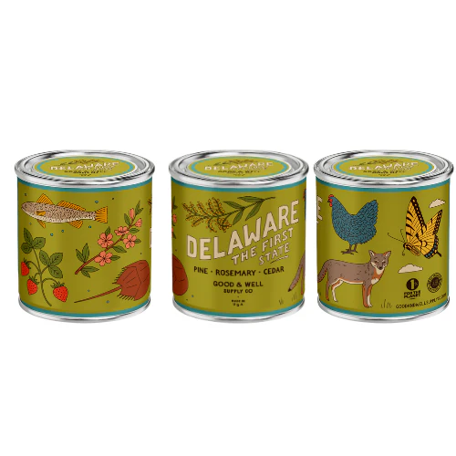 Delaware State Candle - Image 2