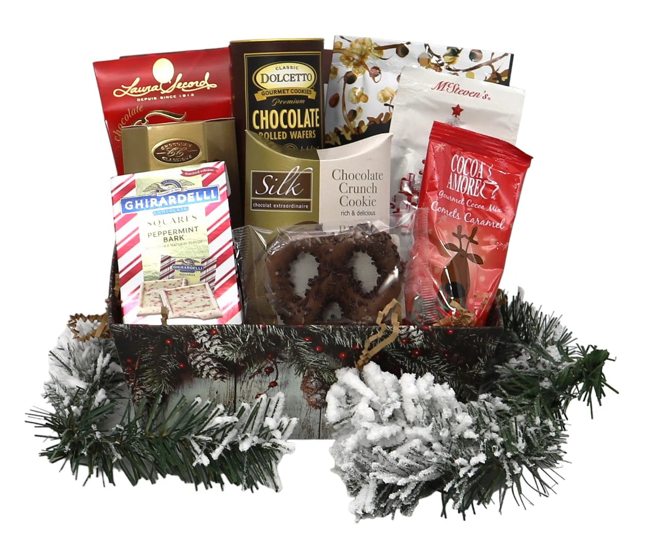 Deluxe Christmas Gift Basket - Image 2