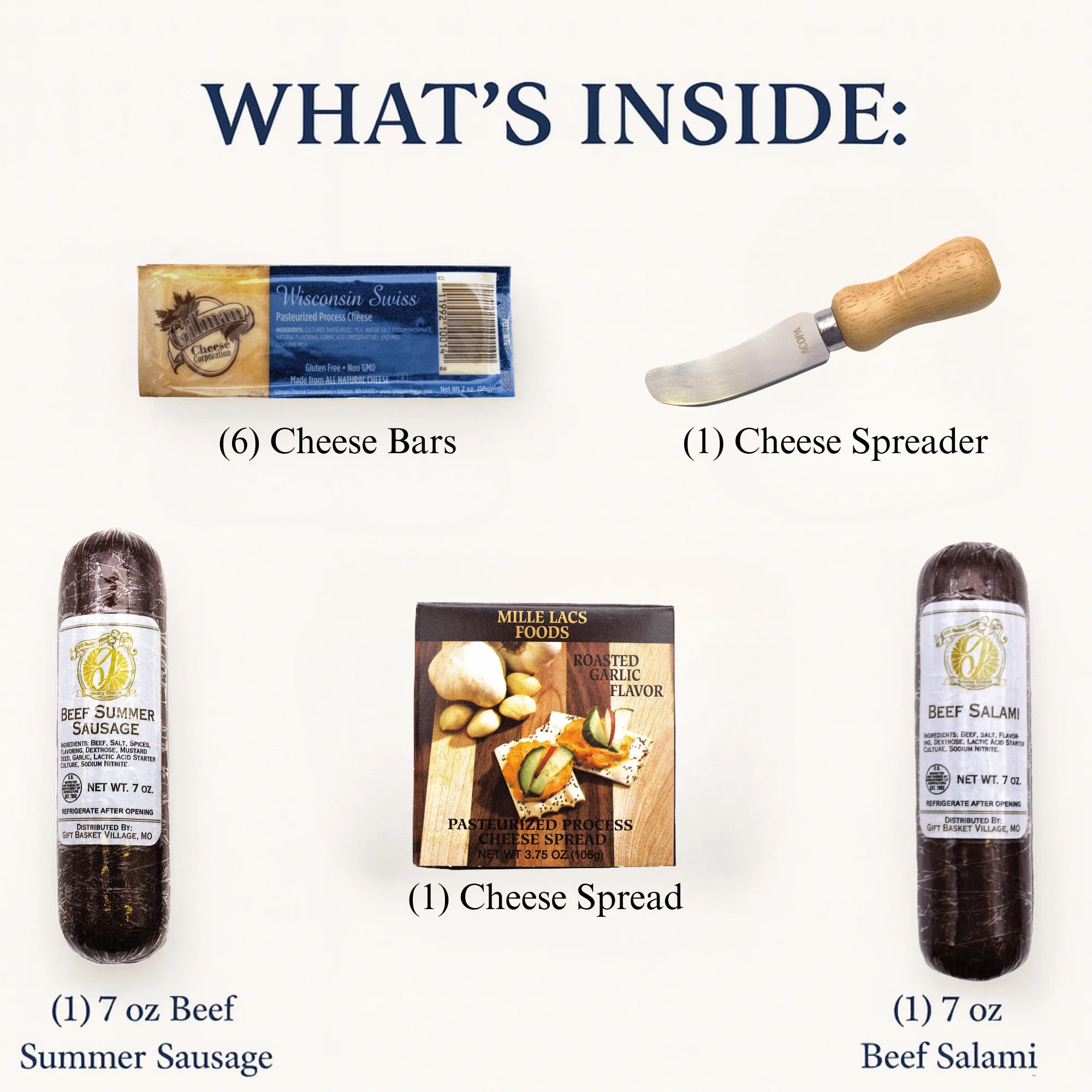 Deluxe Meat & Cheese Gift Box - Image 5