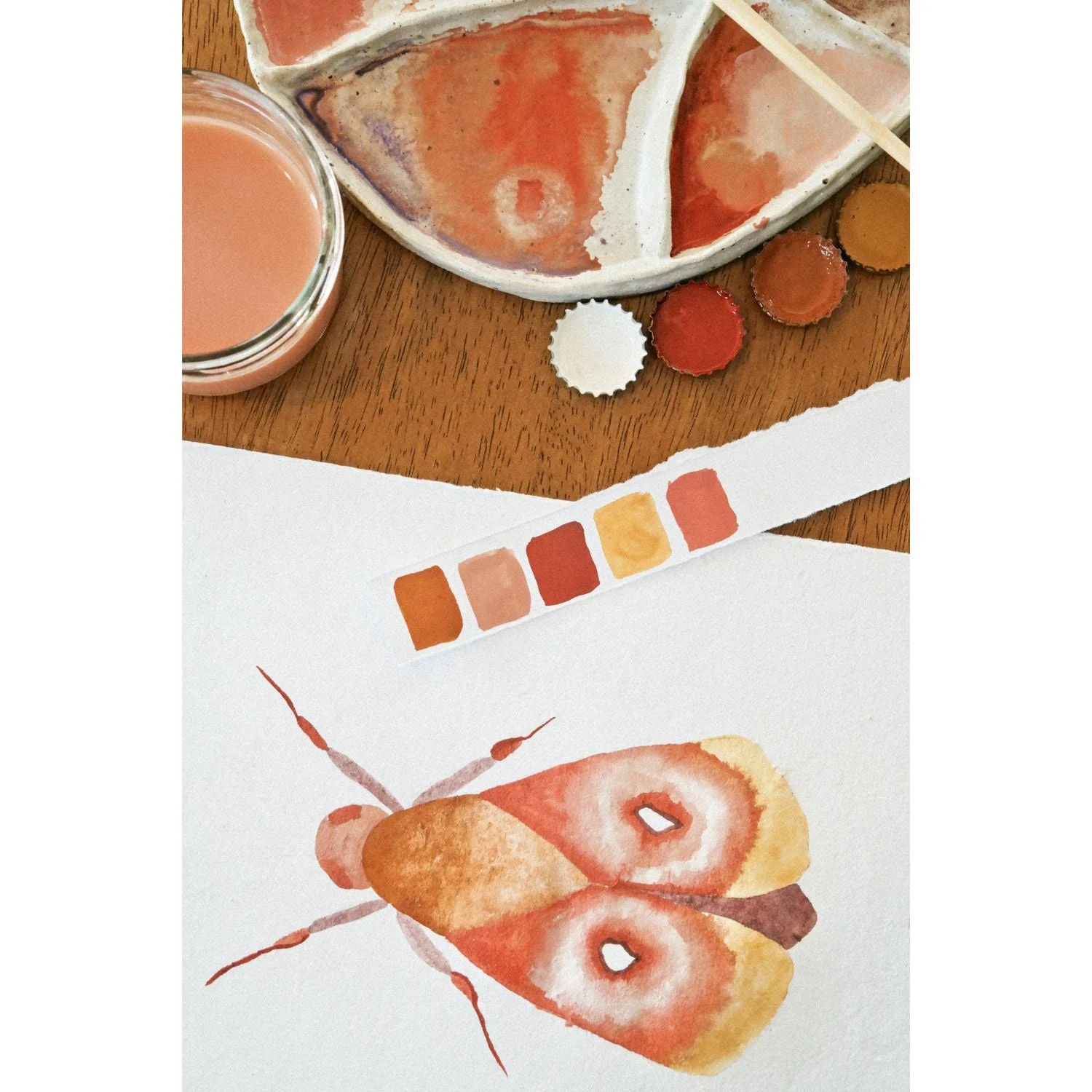 Deluxe Natural Watercolor Mixing Set - Image 7