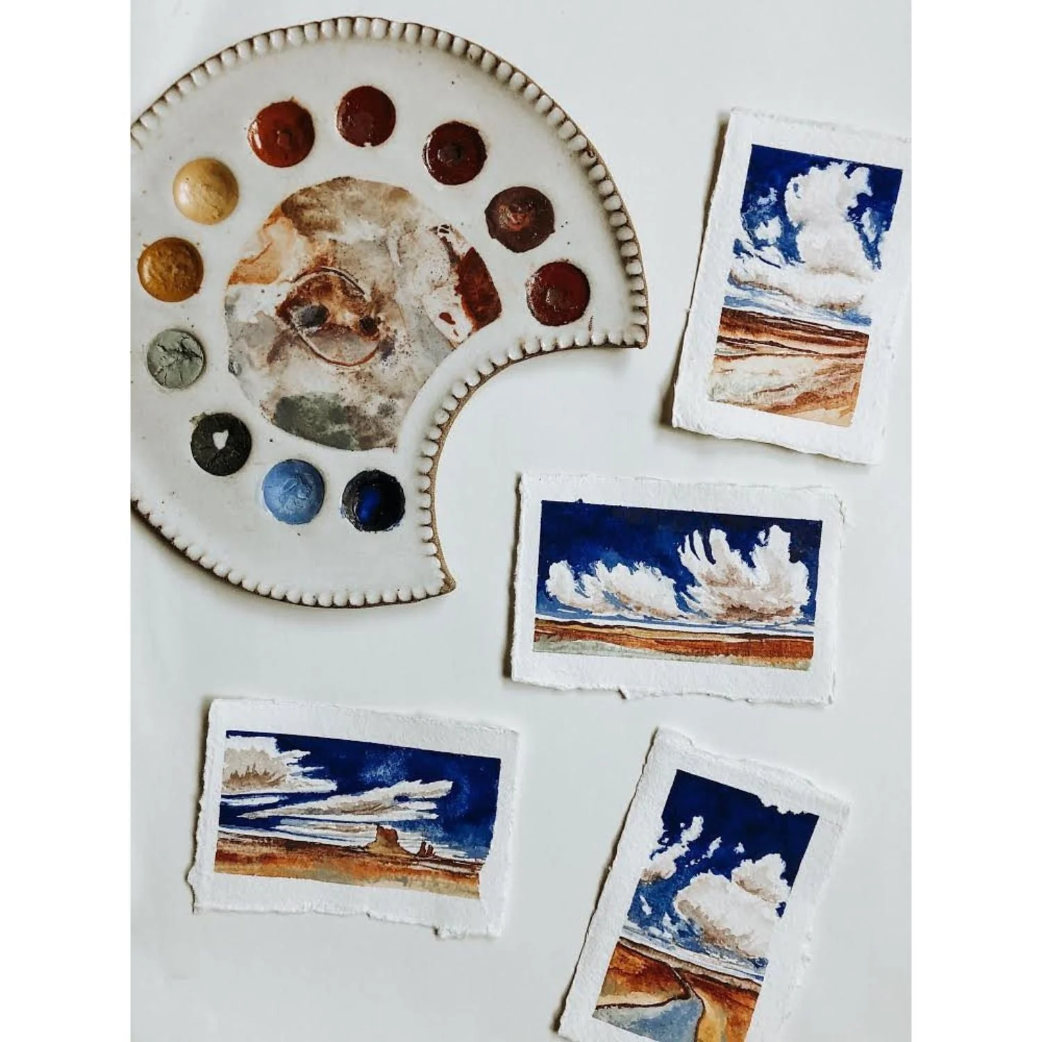 Deluxe Natural Watercolor Mixing Set - Image 8