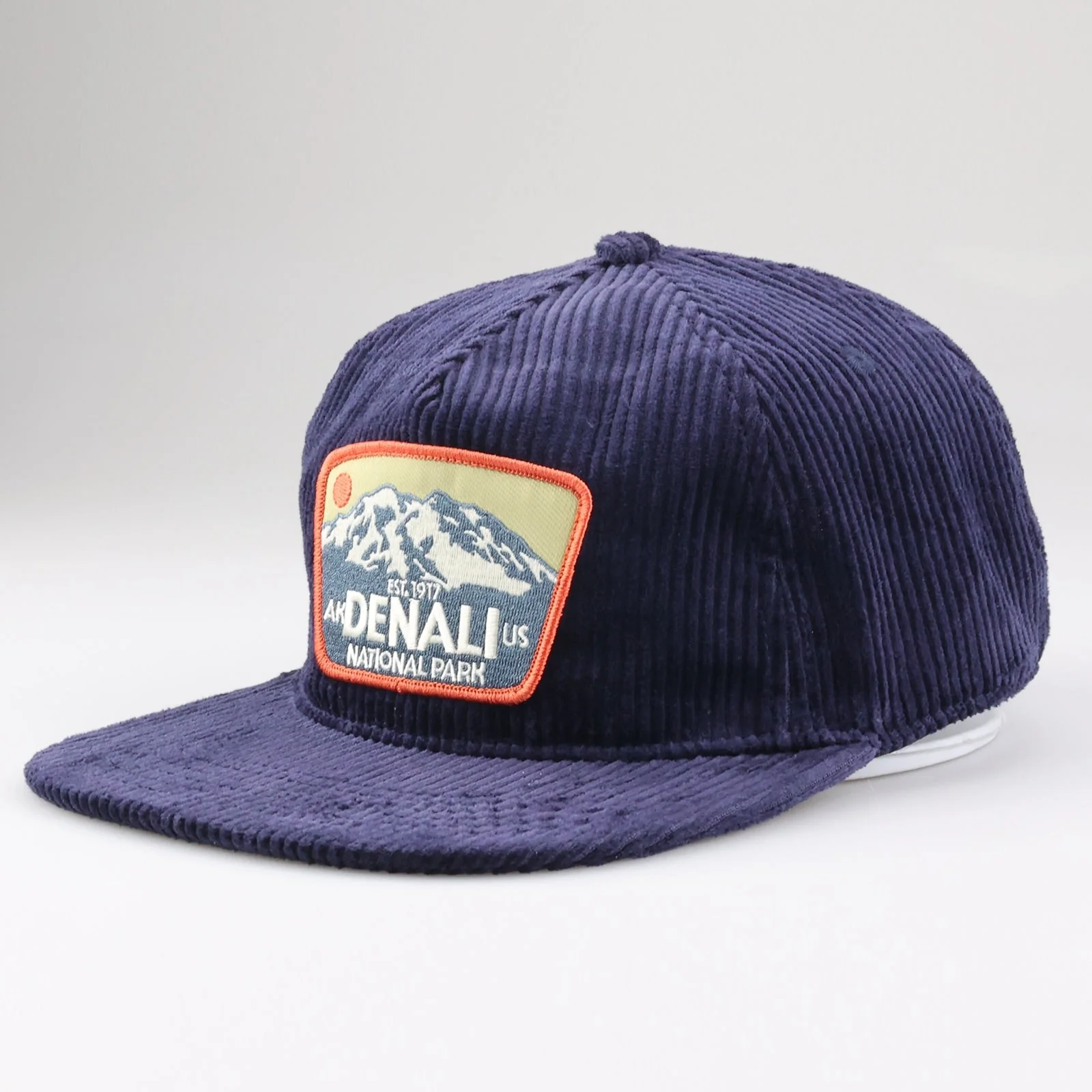 Denali National Park Patch Corduroy Cap - Image 2