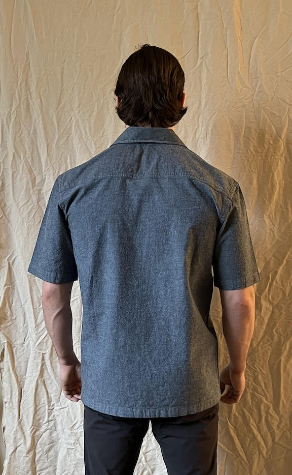 Denim Short Sleeve Shirt - Image 2