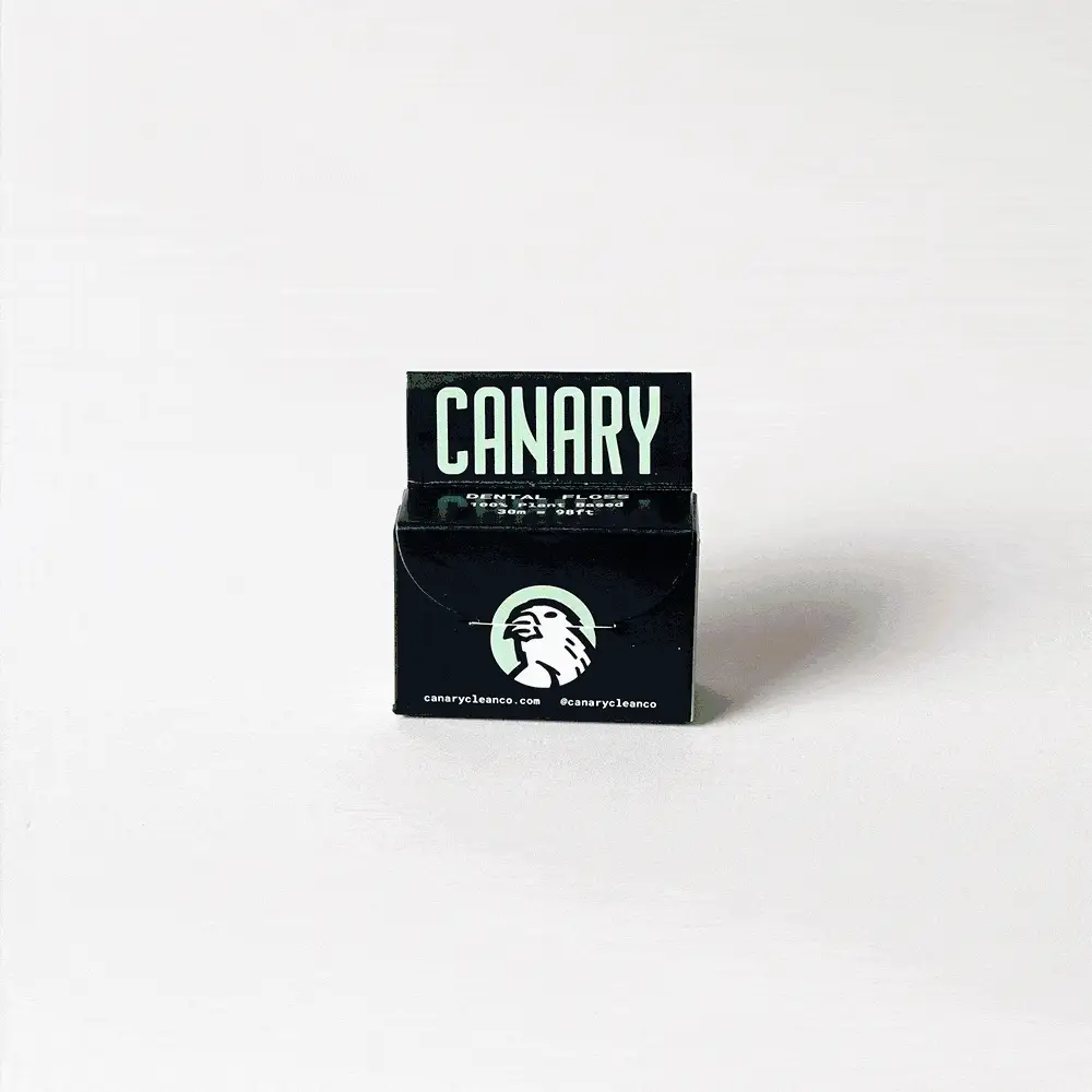 Dental Floss - Charcoal Mint - Plastic-Free and Vegan - Image 3
