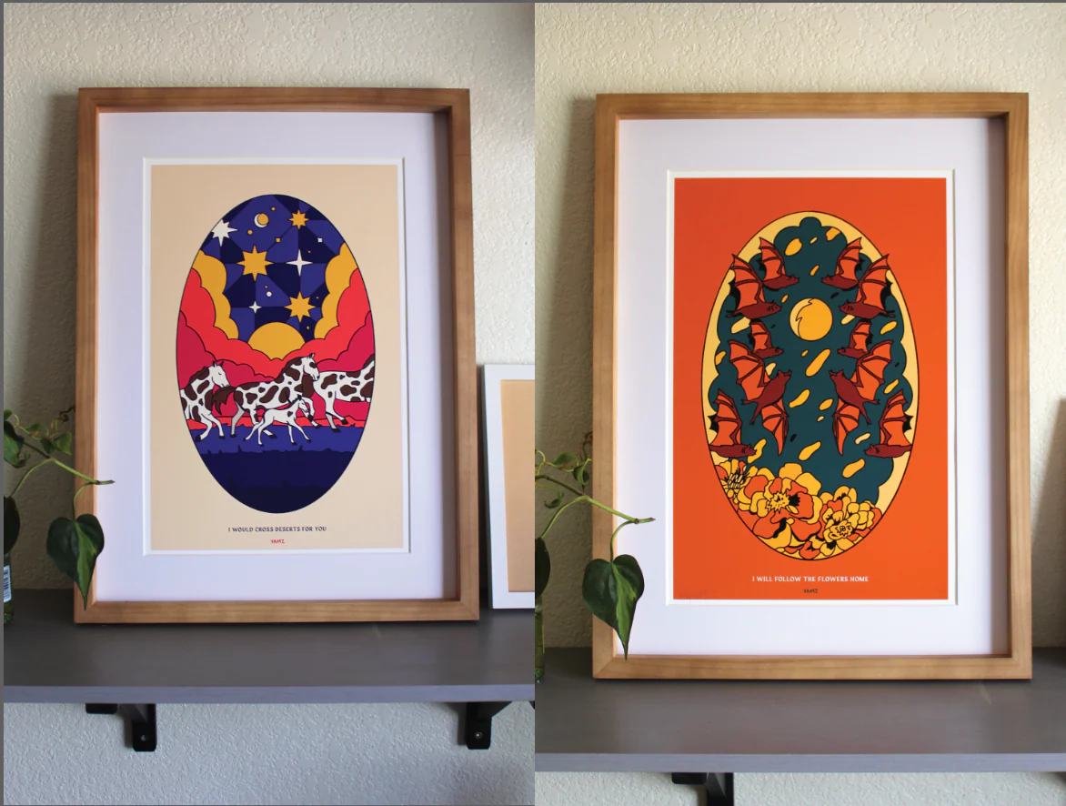 Desert Horses - Limited Edition Art Print - Image 5