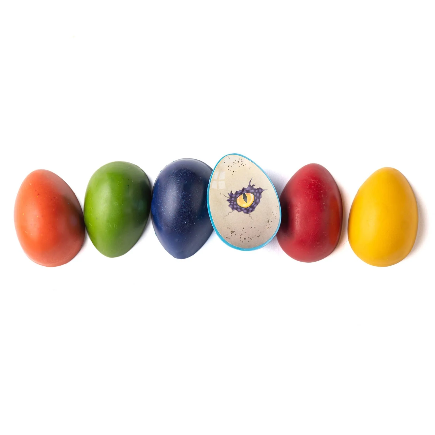 Dinosaur Eggs Beeswax Crayons Set of 6 - Image 3