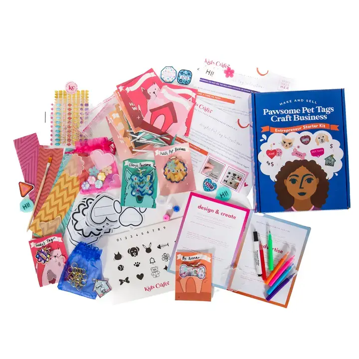 Diy Pet Tag Kit – Kids Starter Entrepreneur Kit - Image 2