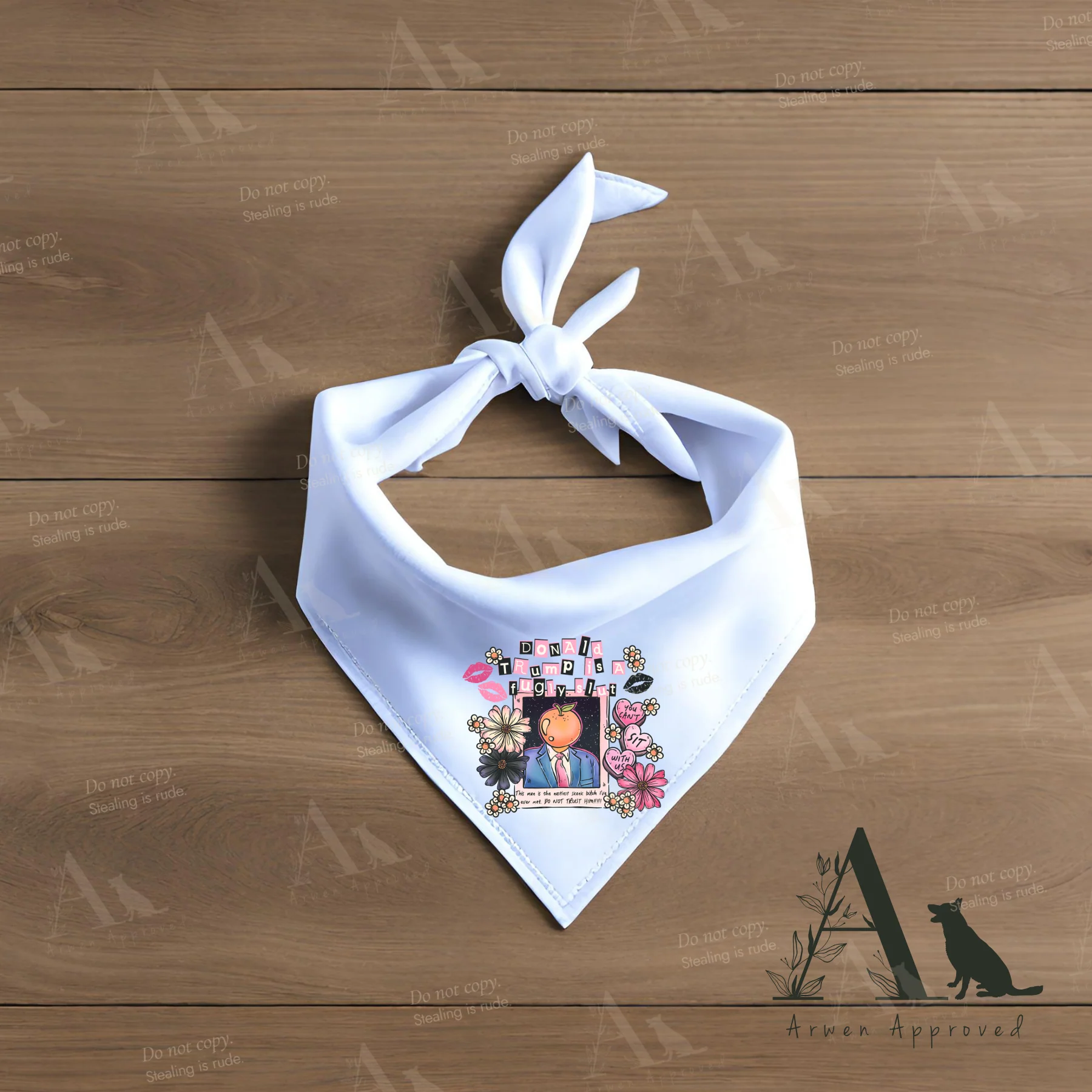Dog bandana: Subversive FDT|SML - Image 3